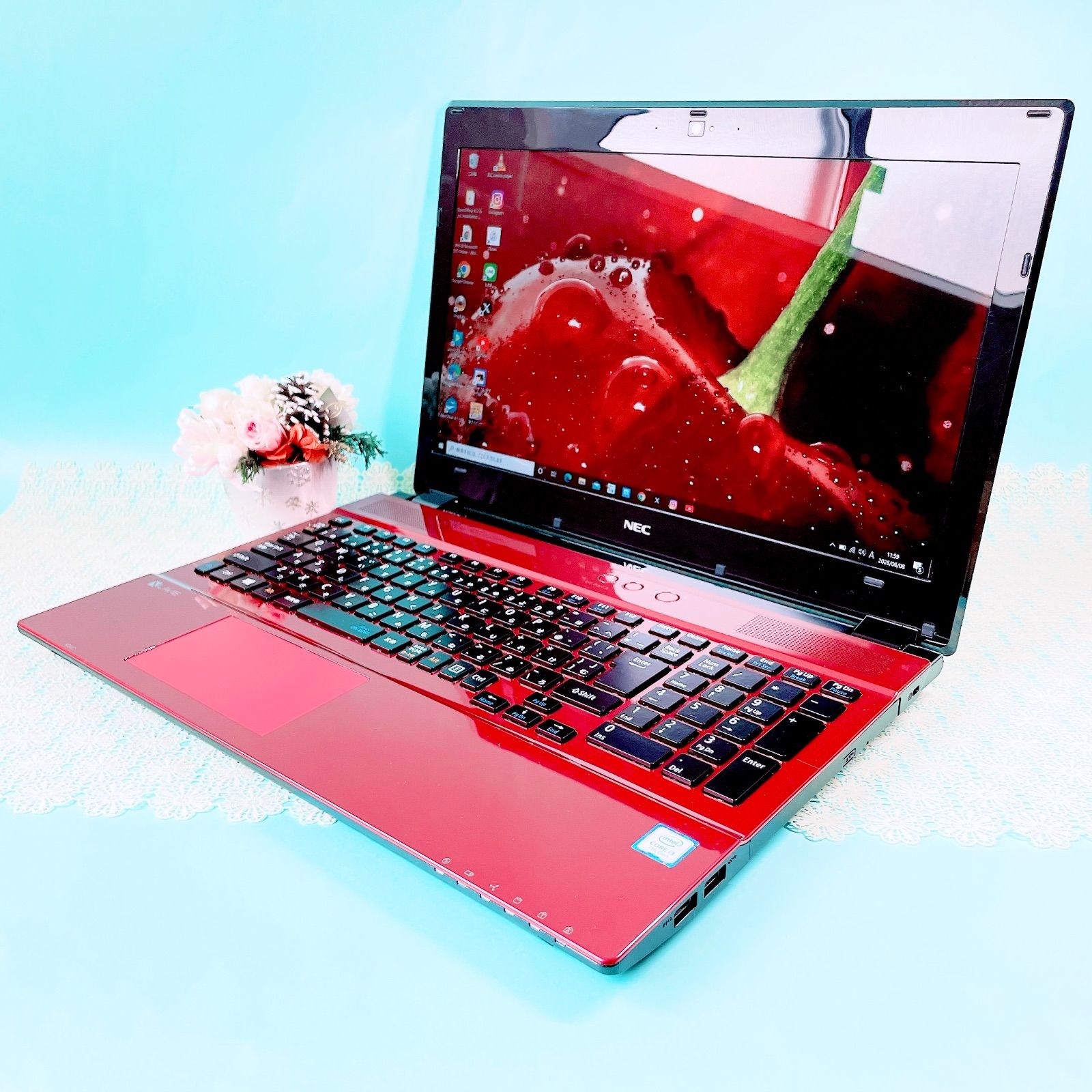 NECノートPC NS350/C i3/4G/1TB/Blu-ray ドライブ/ジャンク部品取りで
