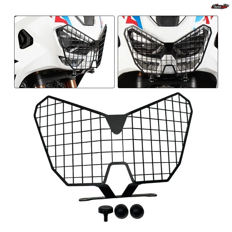 ホンダ CRF1100 ADV CRF1100L アフリカツイン アドベンチャースポーツ 2024 2025 用モーターサイクルヘッドライトプロテクターグリルガード