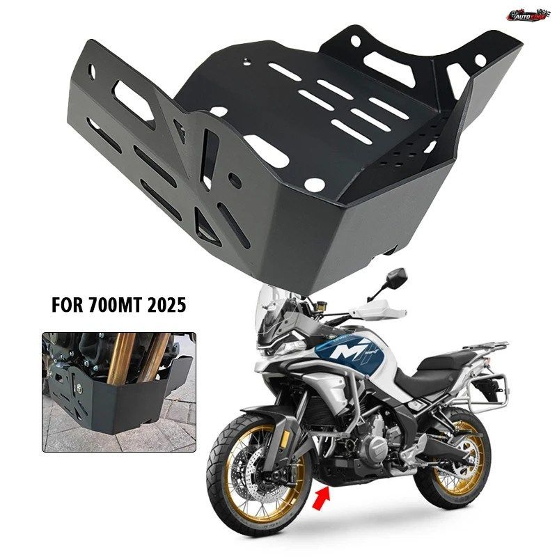 700MT エンジンシャーシ保護カバーガードボトムスキッドプレートスクランブラー CFMOTO 700 MT MT700 CF700MT 2025 オートバイ用