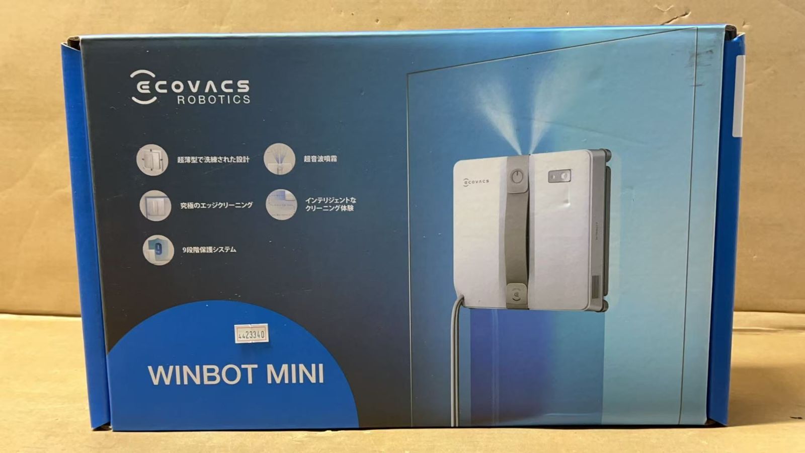 ECOVACS WINBOT MINI 窓掃除ロボット 掃除機 **4423340