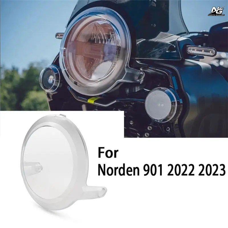 オートバイ用ヘッドライトガード補助ランプ保護カバーヘッドライトカバー NORDEN 901