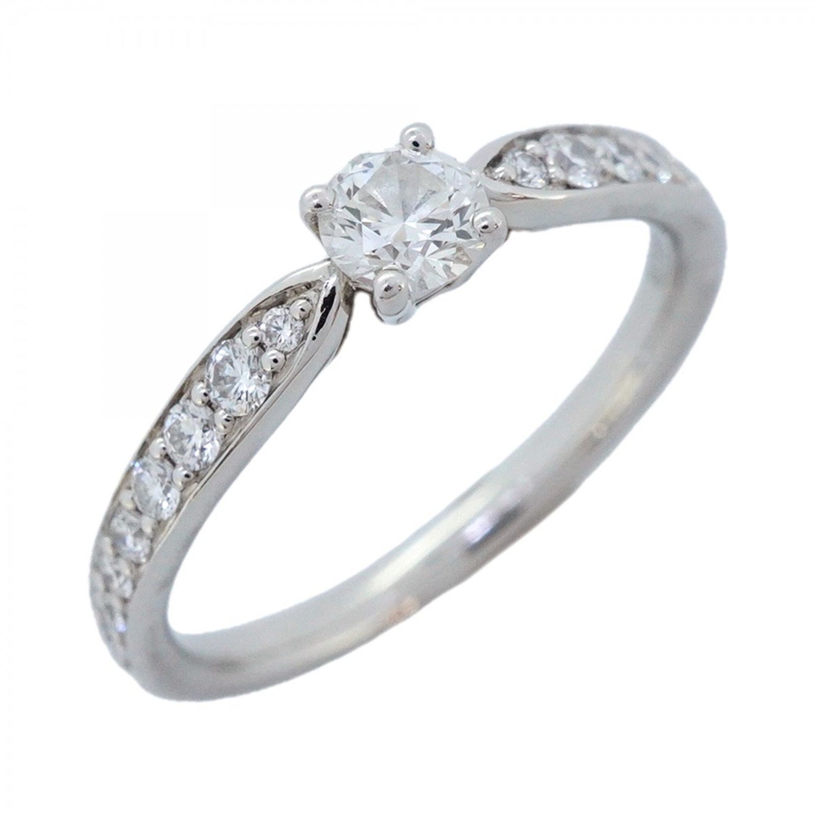 ティファニー(Tiffany) ティファニー リング ハーモニー Pt950 プラチナ ダイヤモンド 0.21ct 8号レディース