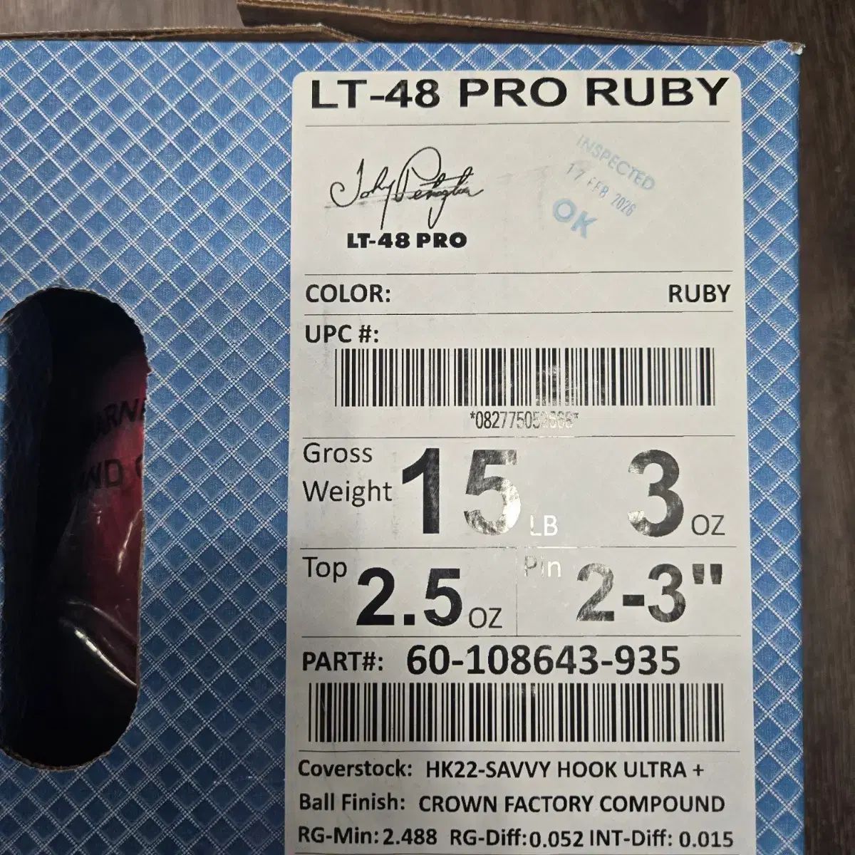 LT - 48 PRO ルビー 15LB 27,446円