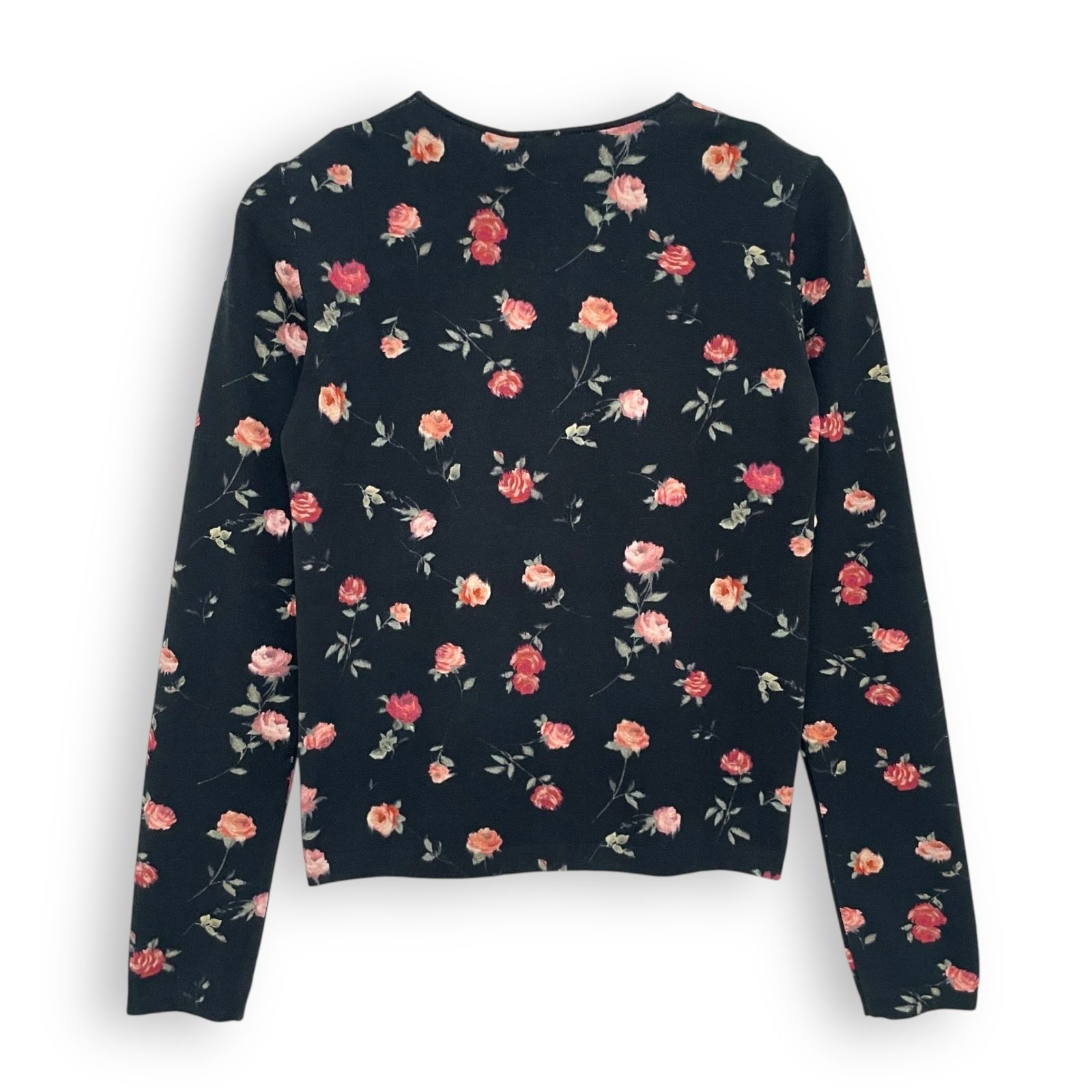 新品 Blumarine ブルマリン フラワー レーヨン カーディガン 花柄