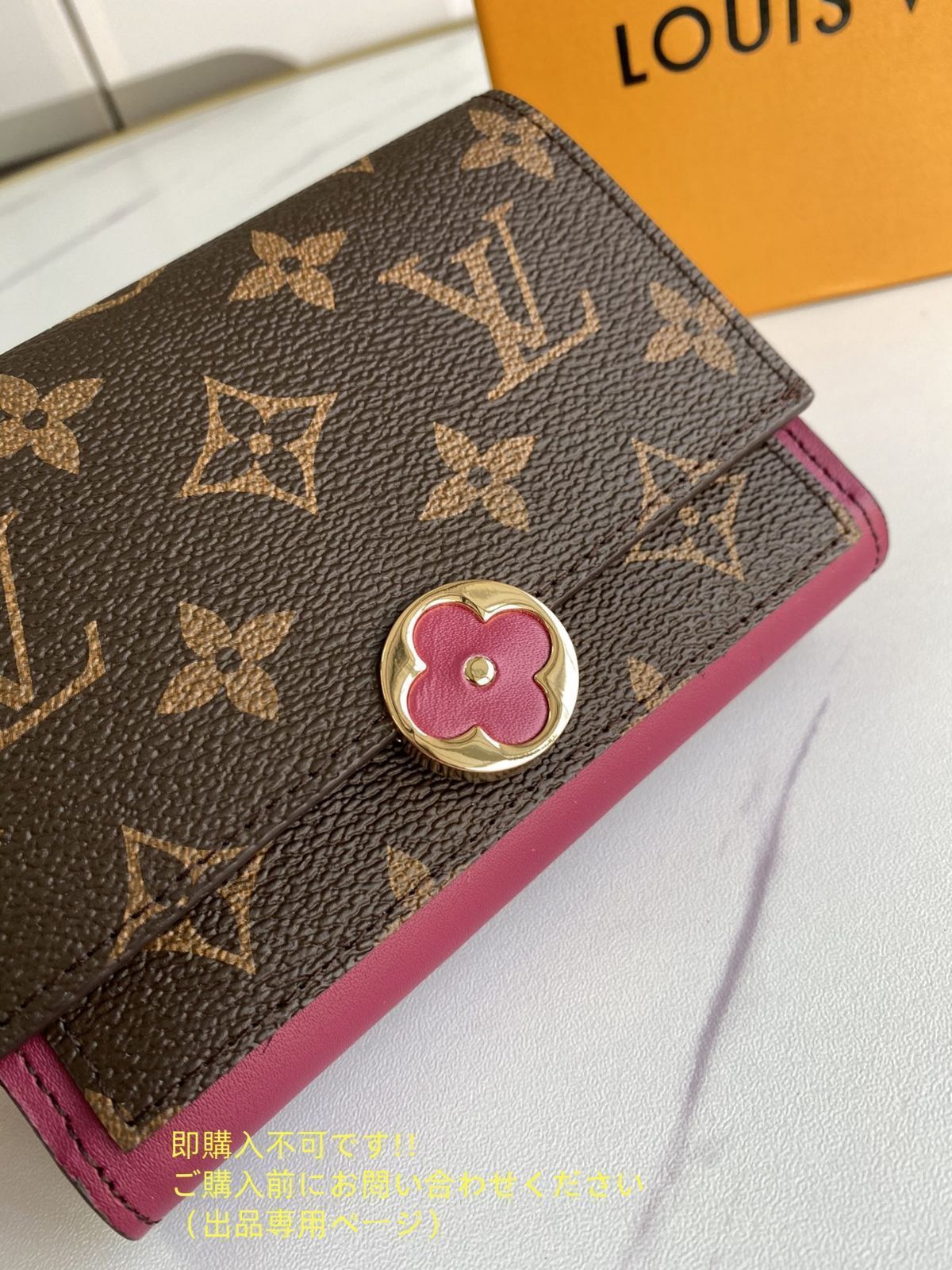 LOUIS VUITTON 財布 未使用に近い お洒落 LOUIS VUITTON 折り財布 ルイヴィトン 折り財布 小銭入れ