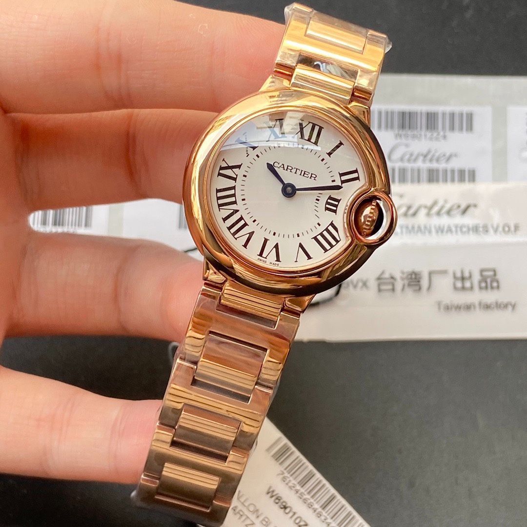 今日特価!CARTIER ?地? ブルーバロン レディース スモール 腕時計 今日特価!CARTIER ?地? ブルーバロン レディース スモール 腕時計