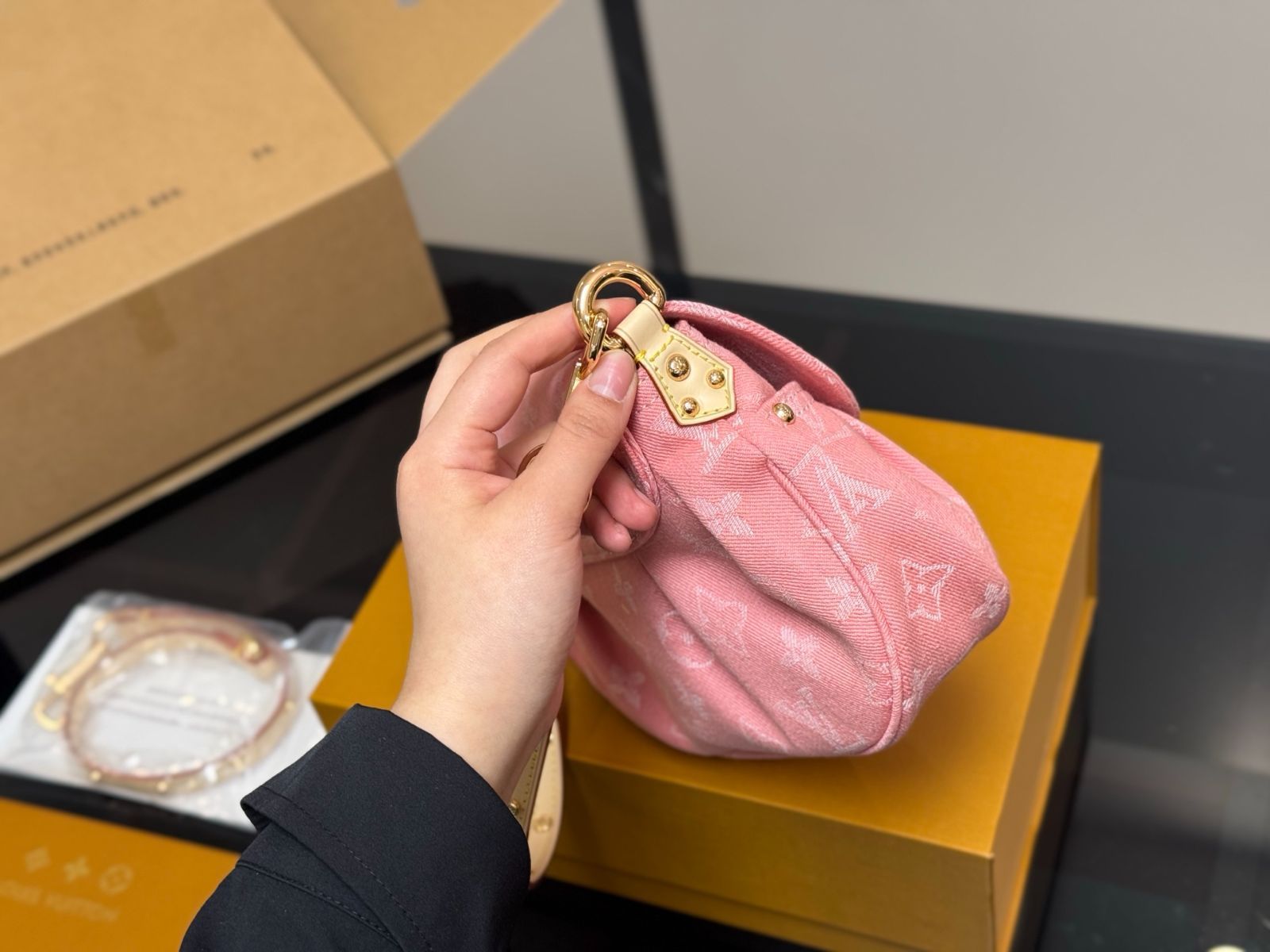 【今日特価】Louis Vuitton Denim Sunset Bag（デニム仕様）Stylish Design-WTO輸入