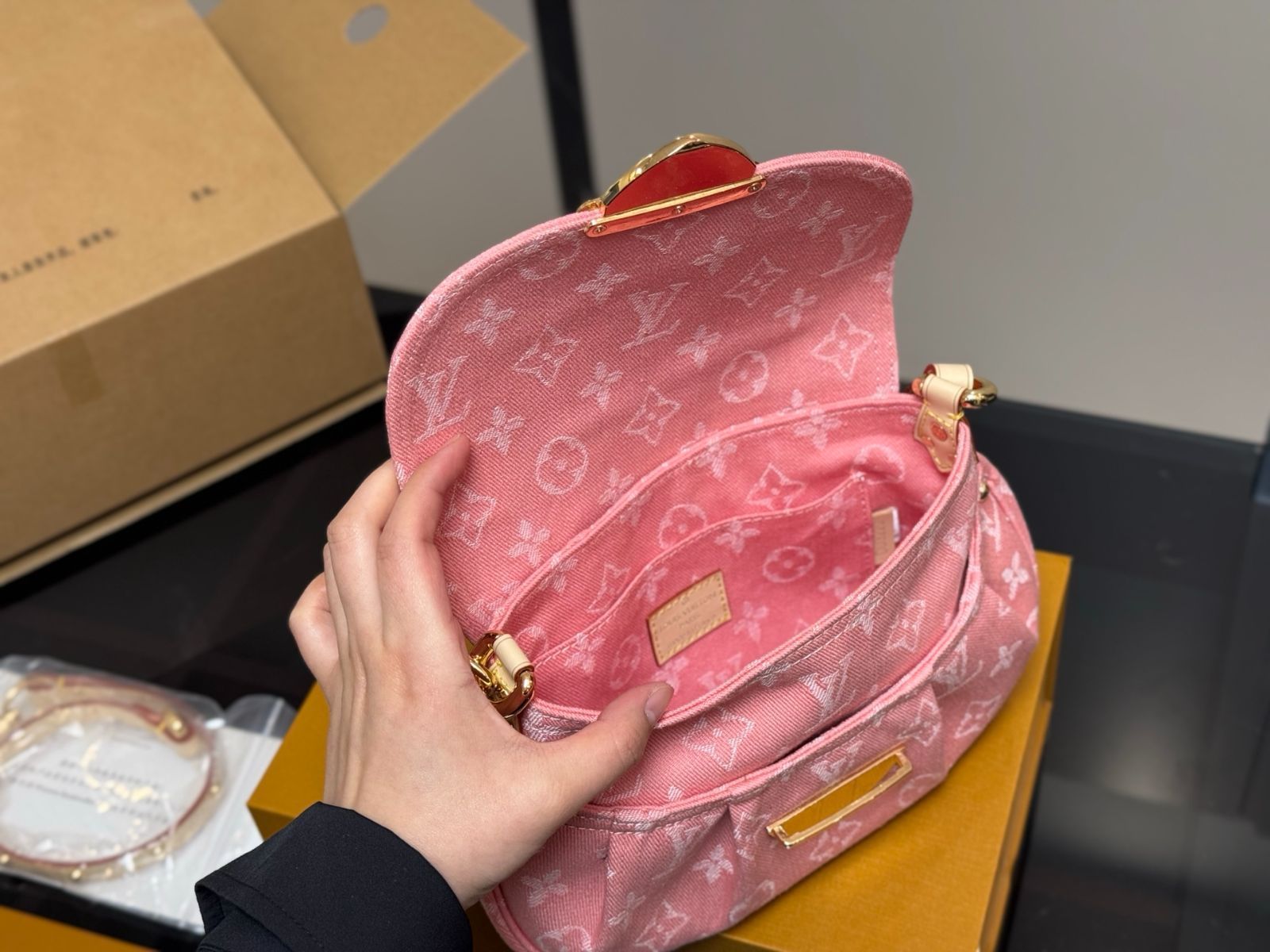 【今日特価】Louis Vuitton Denim Sunset Bag（デニム仕様）Stylish Design-WTO輸入