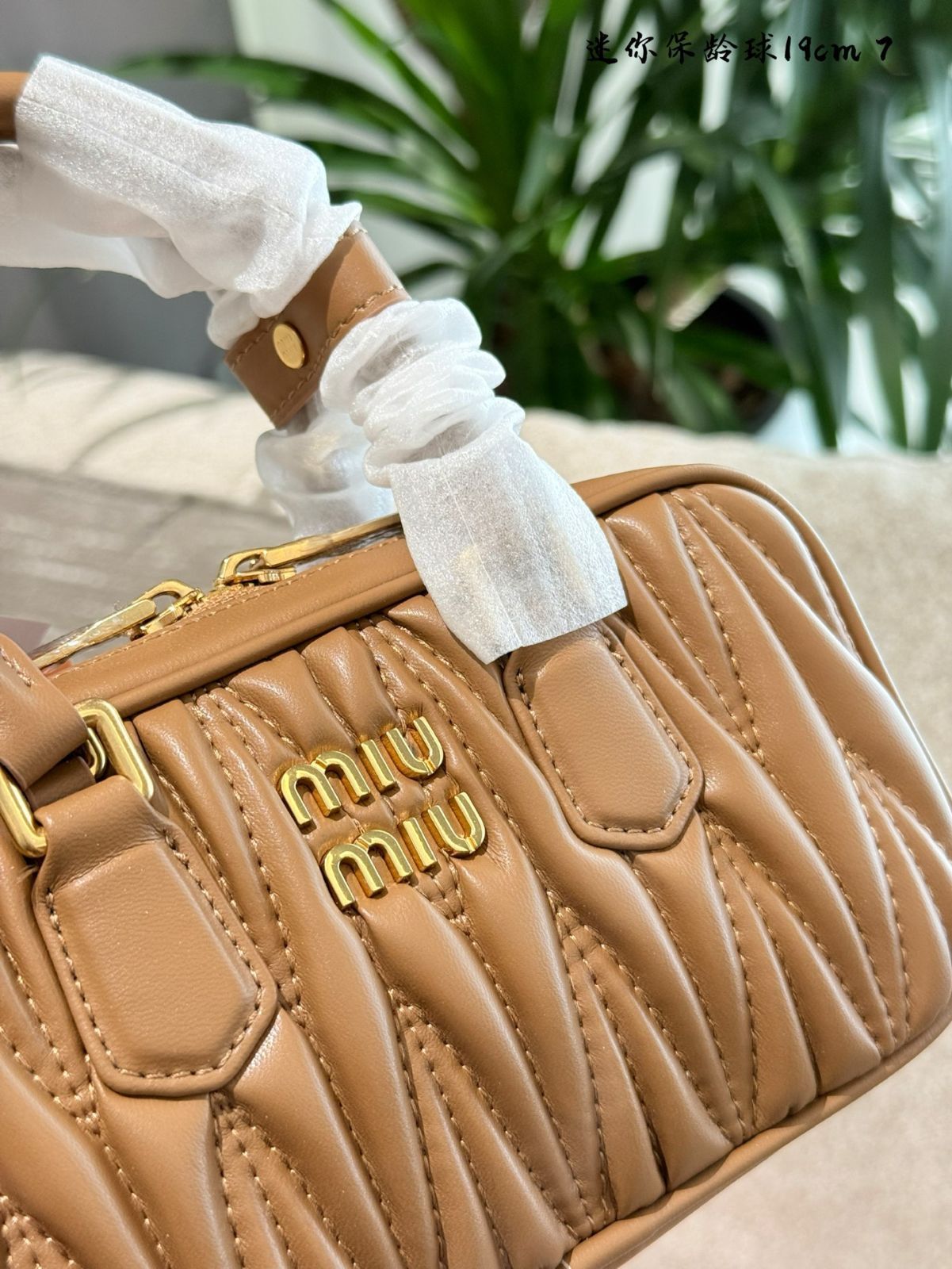 【今日特価】MIUMIU ボーリングバッグ ミニ / スモール / ミッドサイズ トップグレード カウレザー-WTO輸入2