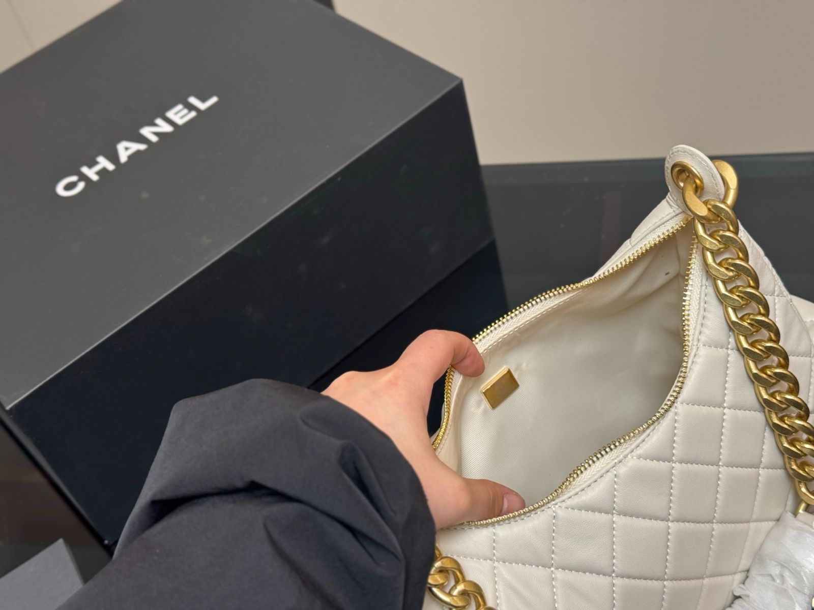 【今日特価】Chanel Hobo バッグ（シャネル ホボ バッグ）-WTO輸入3
