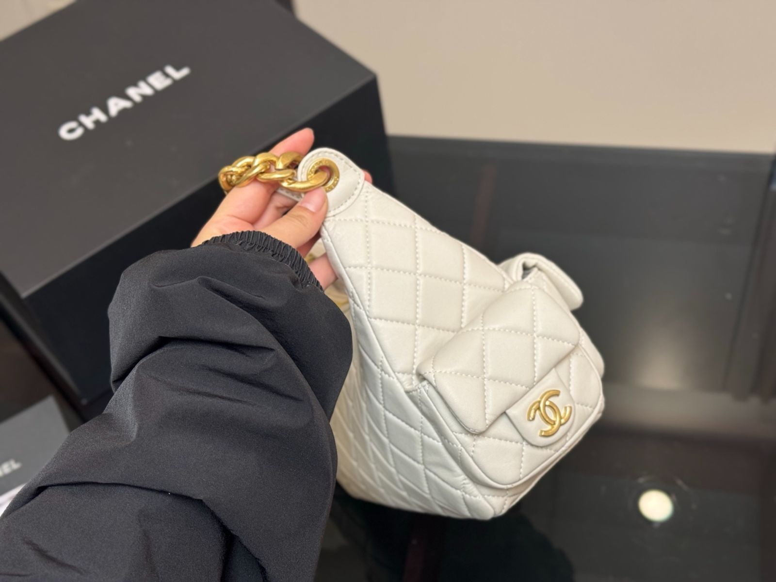 【今日特価】Chanel Hobo バッグ（シャネル ホボ バッグ）-WTO輸入3