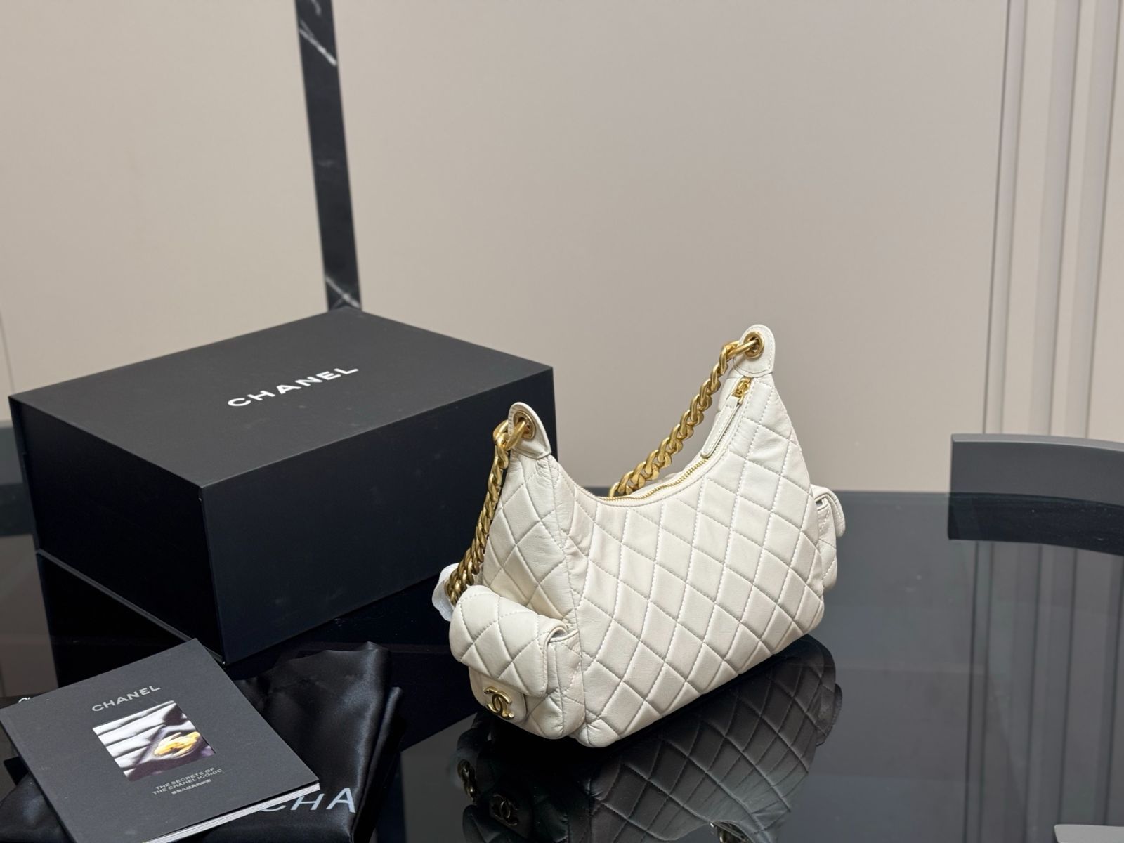 【今日特価】Chanel Hobo バッグ（シャネル ホボ バッグ）-WTO輸入3