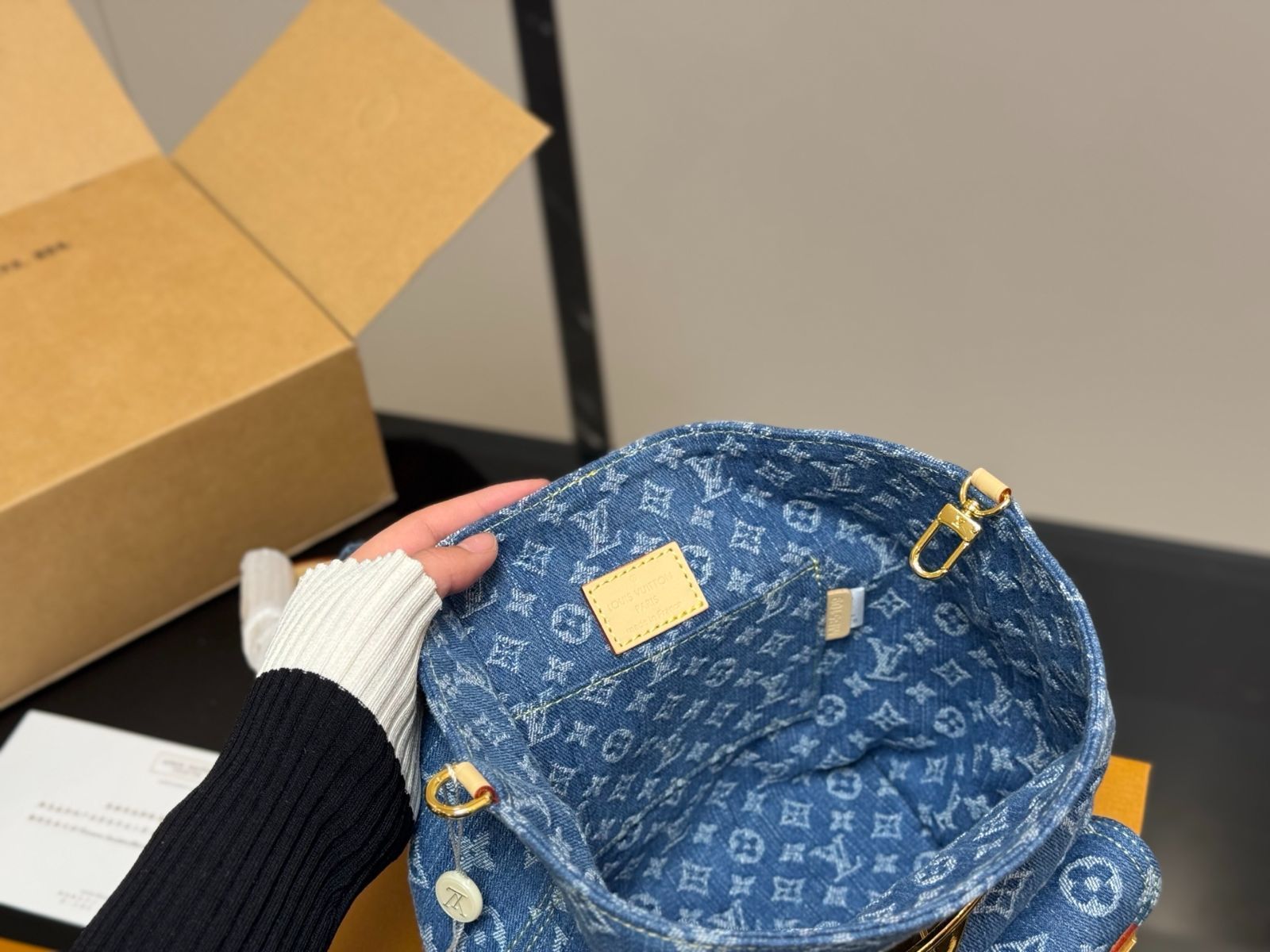 【今日特価】LV Denim Backpack ルイ・ヴィトン デニム バックパック-WTO輸入