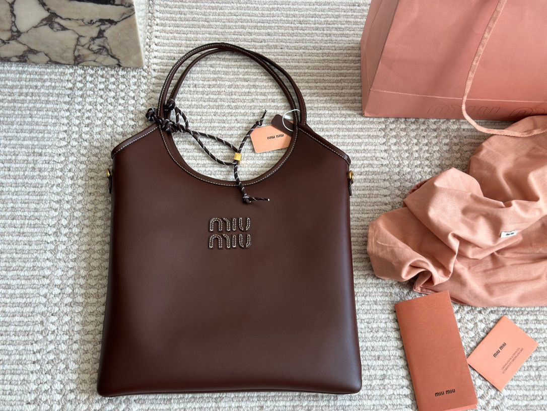 【今日特価】MiuMiu New Tote Bag ニュー トートバッグ-WTO輸入1