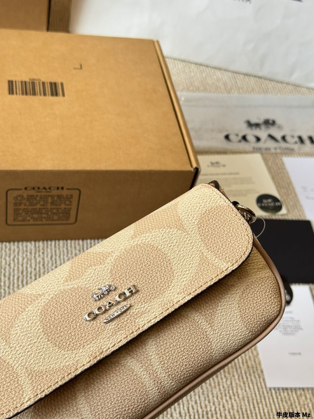 【今日特価】Coach Hailey Mini Baguette Envelope Bag - コーチ ヘイリー ミニ バゲット エンベロープ バッグ-WTO輸入2