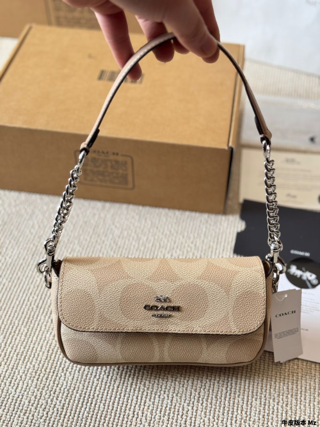 【今日特価】Coach Hailey Mini Baguette Envelope Bag - コーチ ヘイリー ミニ バゲット エンベロープ バッグ-WTO輸入2
