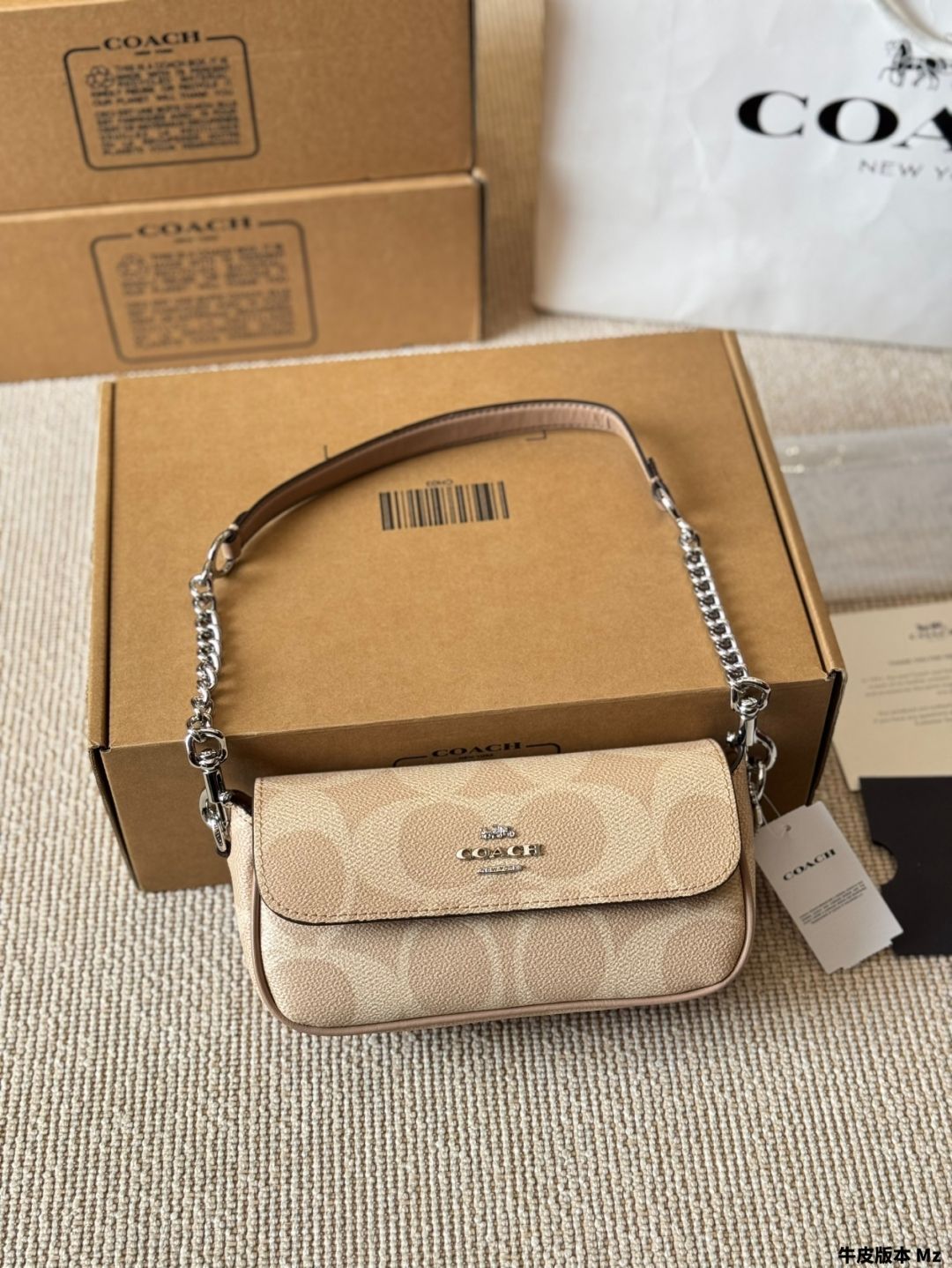 【今日特価】Coach Hailey Mini Baguette Envelope Bag - コーチ ヘイリー ミニ バゲット エンベロープ バッグ-WTO輸入2