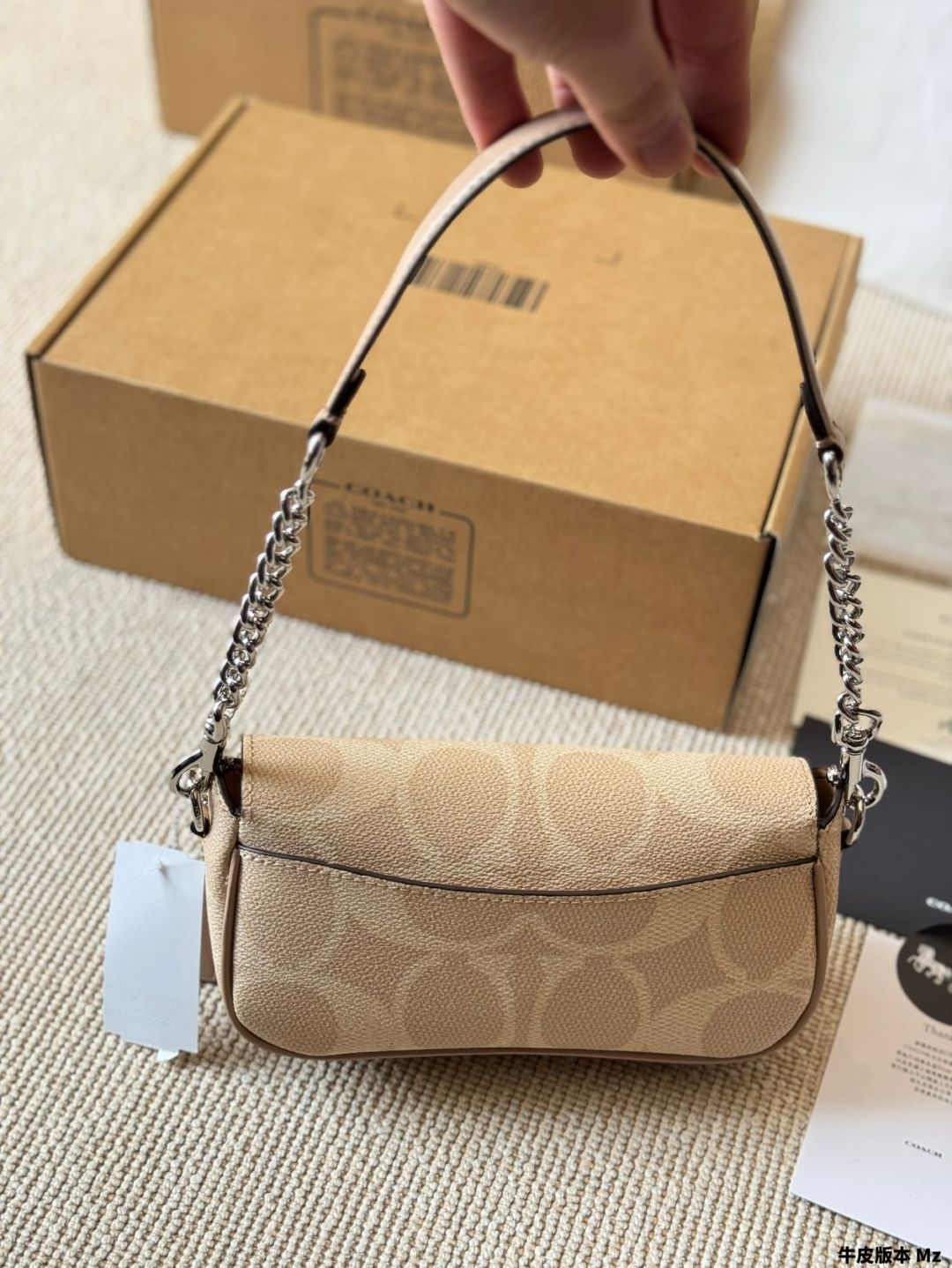 【今日特価】Coach Hailey Mini Baguette Envelope Bag - コーチ ヘイリー ミニ バゲット エンベロープ バッグ-WTO輸入2