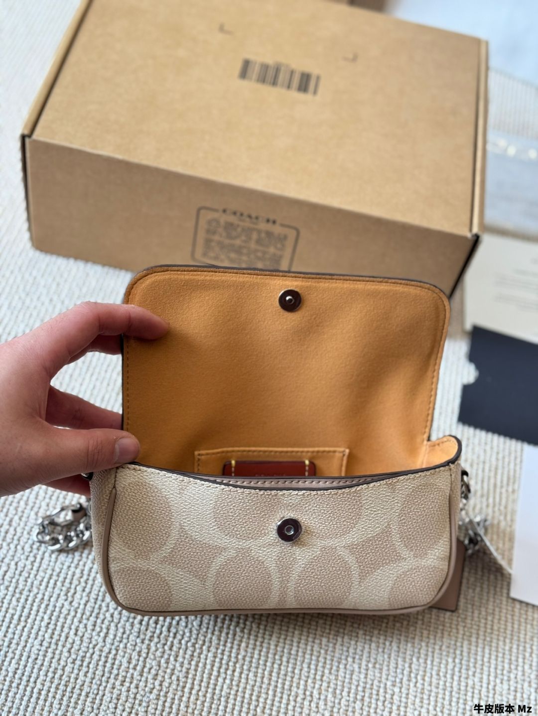 【今日特価】Coach Hailey Mini Baguette Envelope Bag - コーチ ヘイリー ミニ バゲット エンベロープ バッグ-WTO輸入2