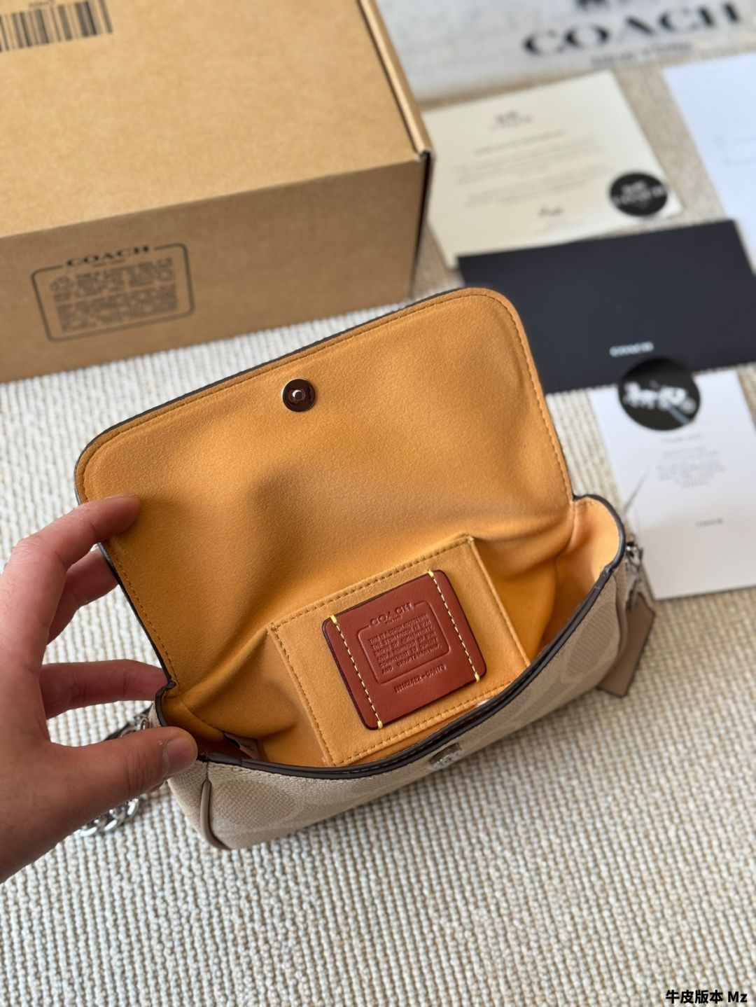 【今日特価】Coach Hailey Mini Baguette Envelope Bag - コーチ ヘイリー ミニ バゲット エンベロープ バッグ-WTO輸入2