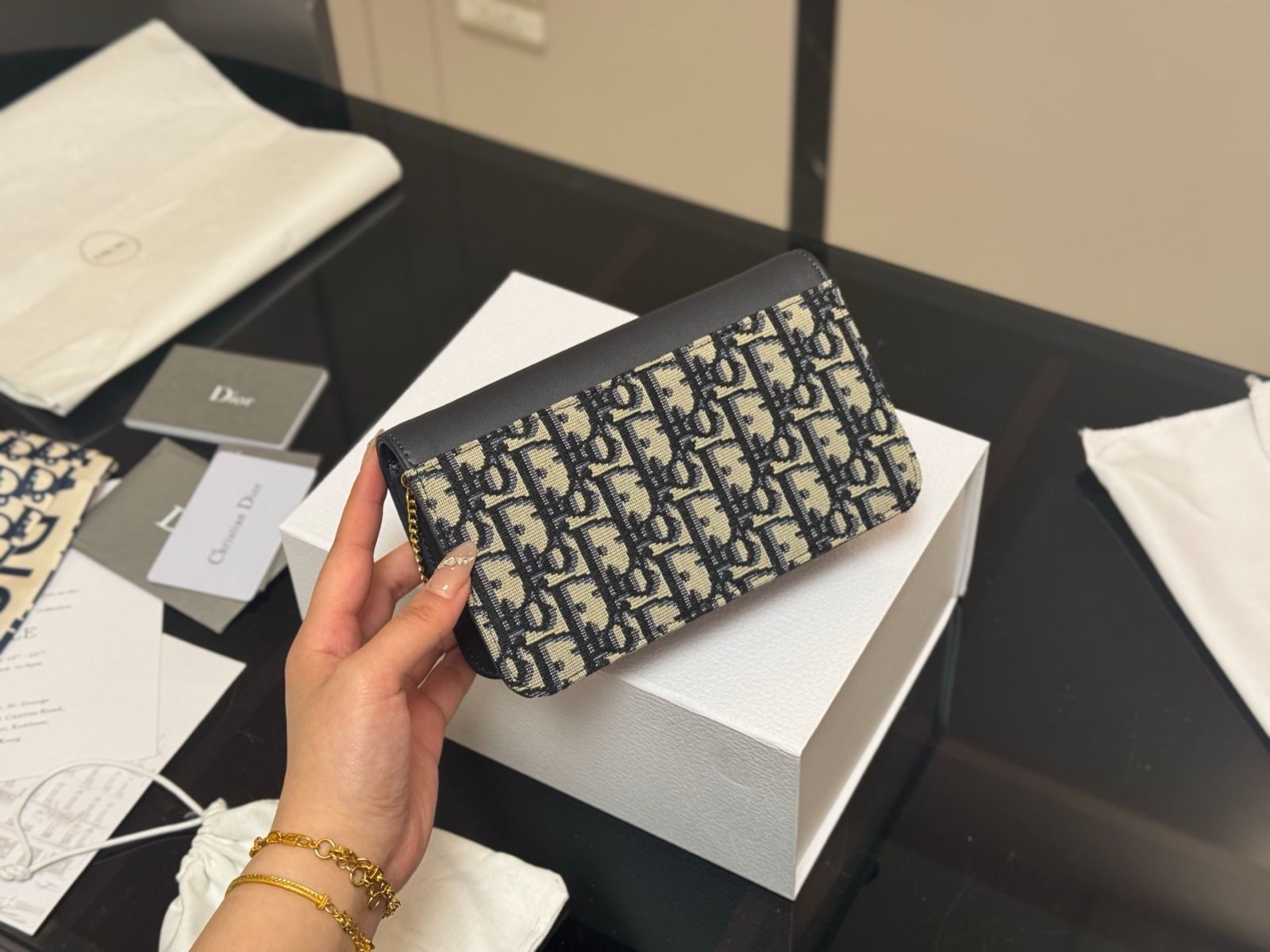 【今日特価】Dior Montaigne Chain | ディオー モンターニュ チェーン 19×11cm-WTO輸入3 【今日特価】Dior Montaigne Chain | ディオー モンターニュ チェーン 19×11cm-WTO輸入3