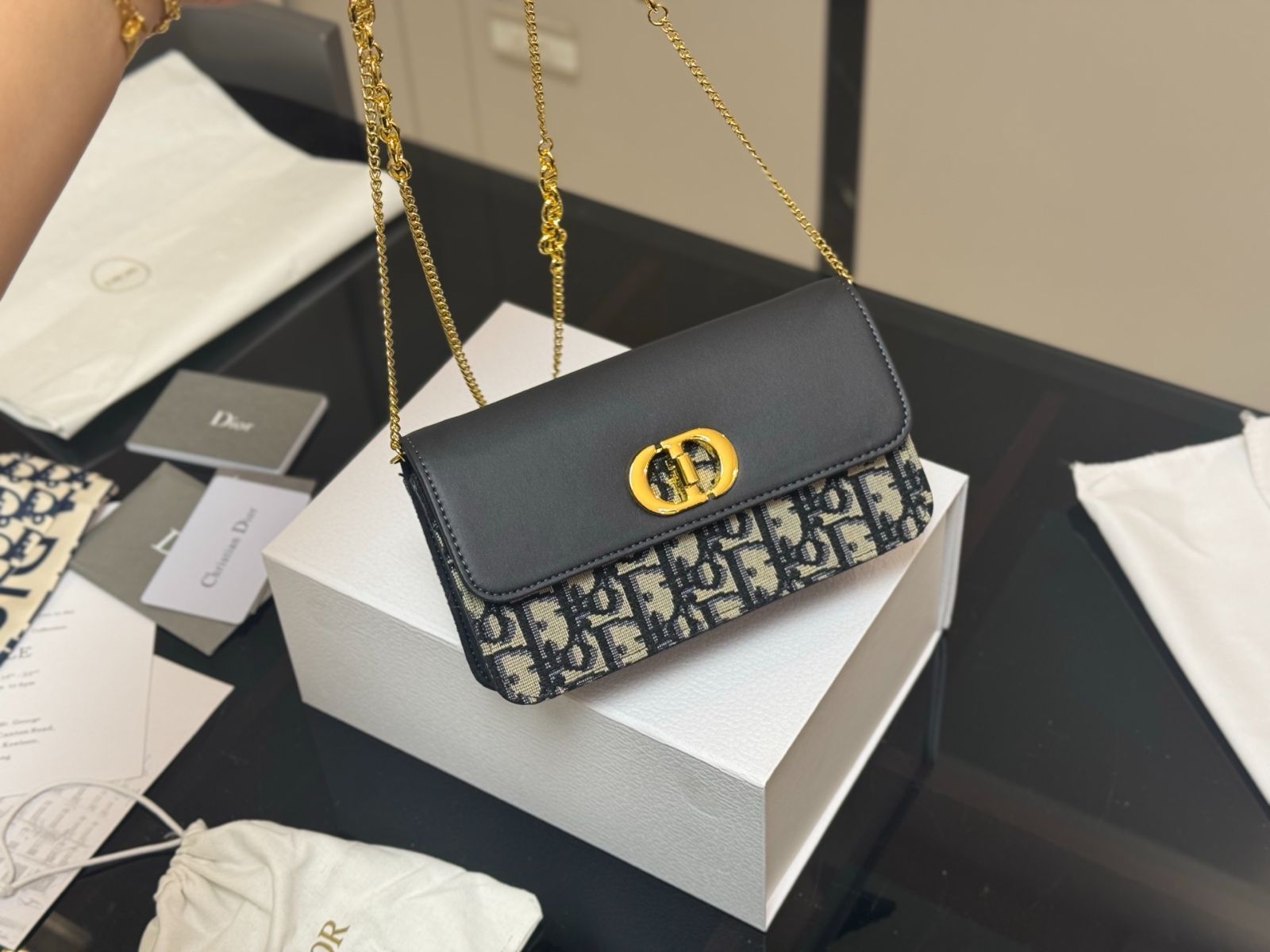 【今日特価】Dior Montaigne Chain | ディオー モンターニュ チェーン 19×11cm-WTO輸入3 【今日特価】Dior Montaigne Chain | ディオー モンターニュ チェーン 19×11cm-WTO輸入3