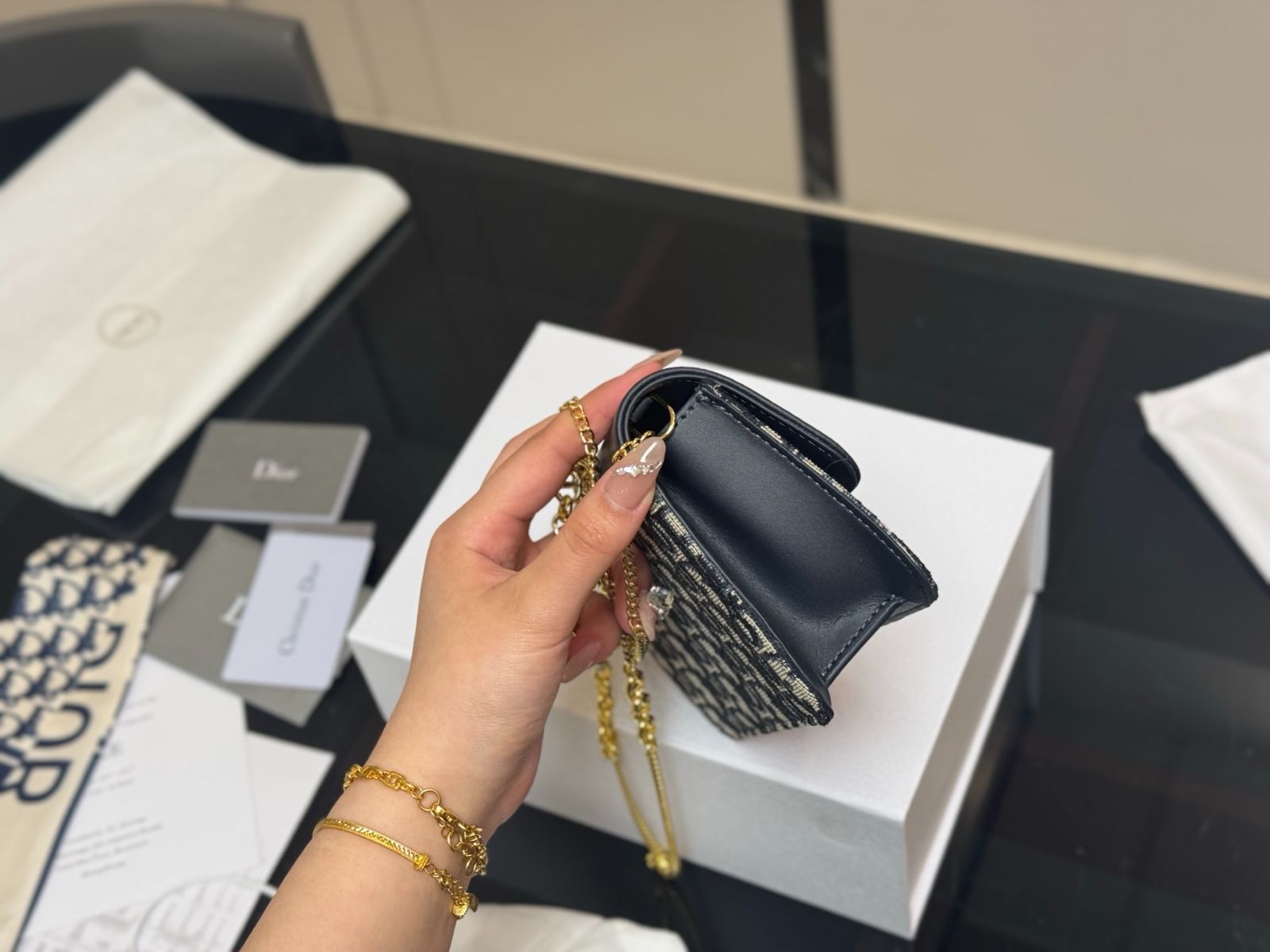 【今日特価】Dior Montaigne Chain | ディオー モンターニュ チェーン 19×11cm-WTO輸入3 【今日特価】Dior Montaigne Chain | ディオー モンターニュ チェーン 19×11cm-WTO輸入3