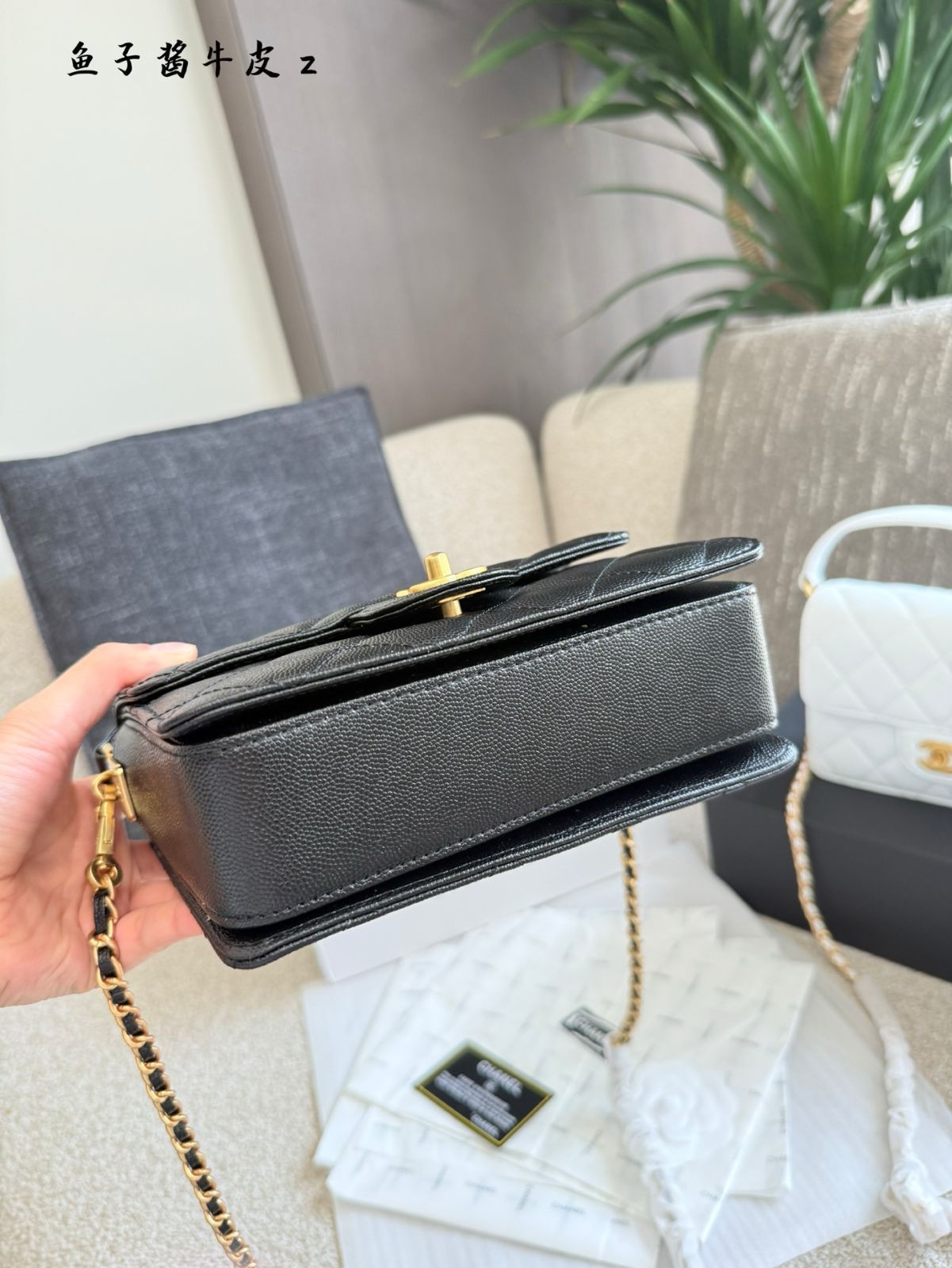 【今日特価】Chanel 24K EW Flap Bag 24K エディション フラップバッグ-WTO輸入2 【今日特価】Chanel 24K EW Flap Bag 24K エディション フラップバッグ-WTO輸入2