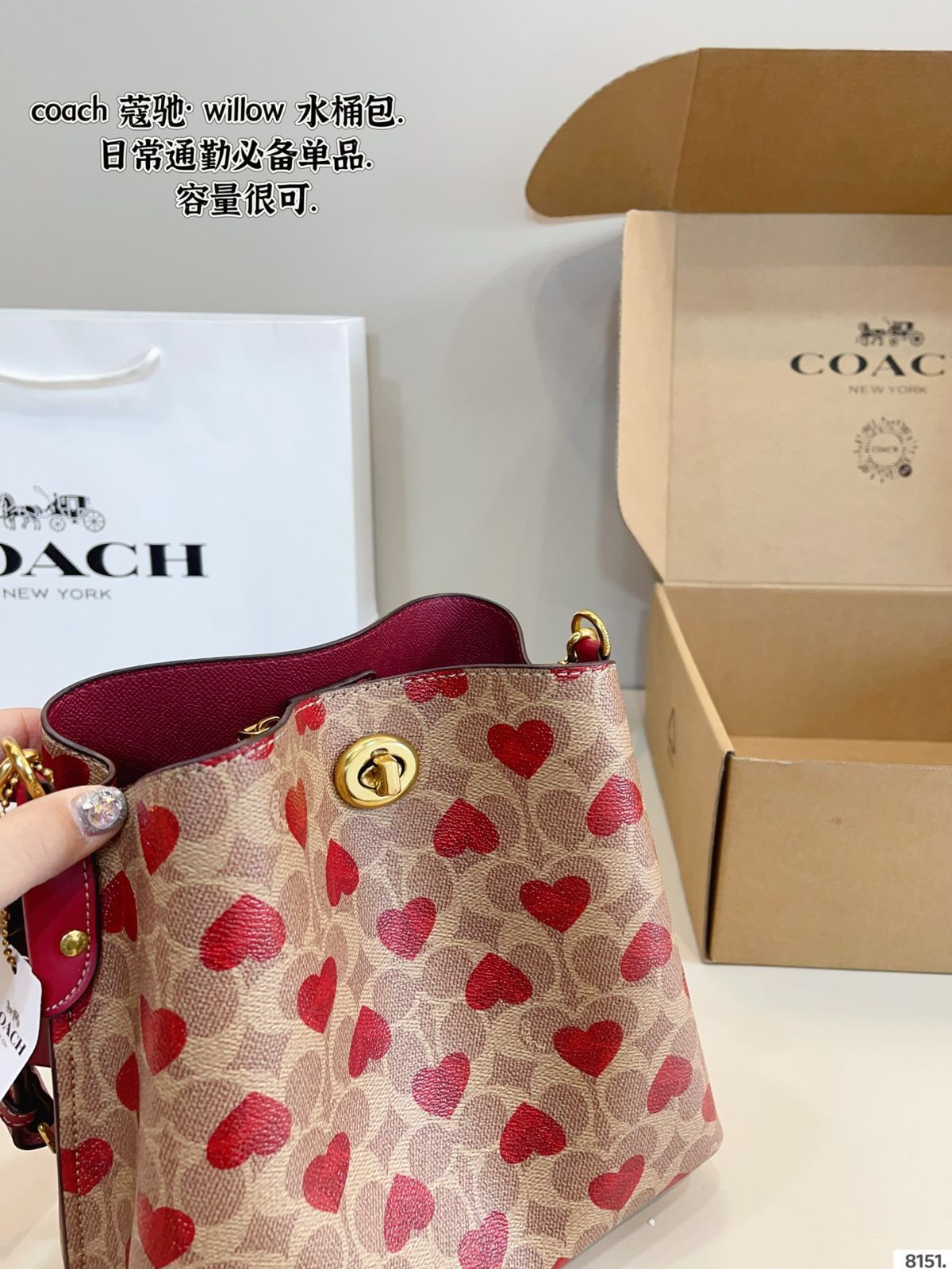 【今日特価】COACH Willow Bucket Bag コーチ ウィロー バケット バッグ-WTO輸入1 【今日特価】COACH Willow Bucket Bag コーチ ウィロー バケット バッグ-WTO輸入1