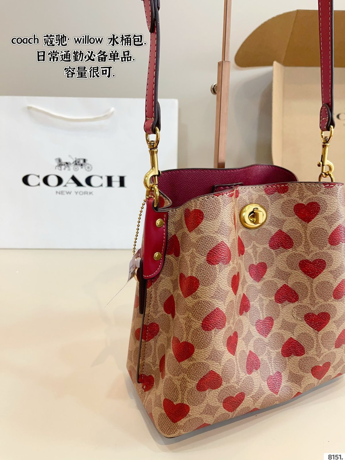 【今日特価】COACH Willow Bucket Bag コーチ ウィロー バケット バッグ-WTO輸入1 【今日特価】COACH Willow Bucket Bag コーチ ウィロー バケット バッグ-WTO輸入1
