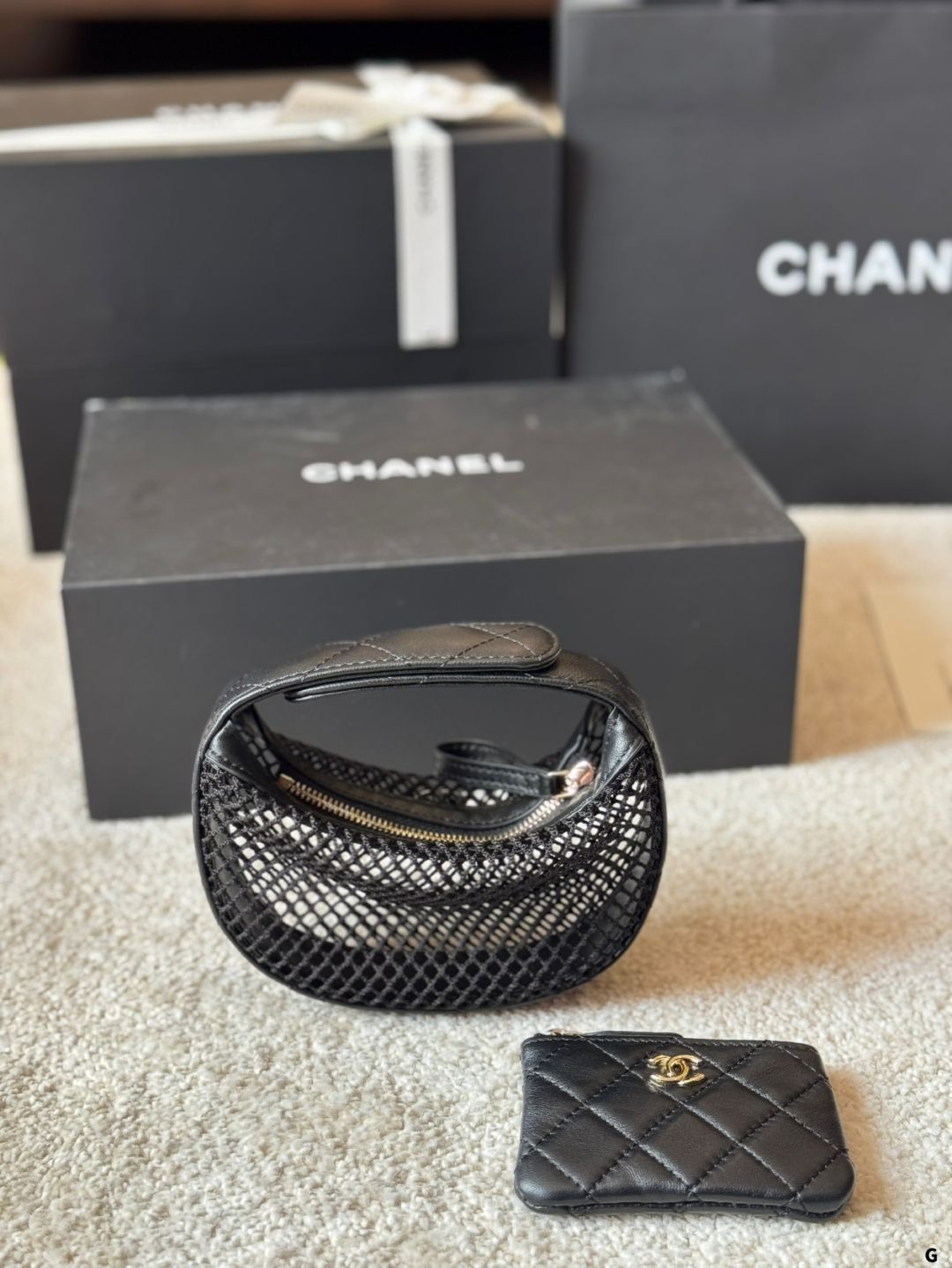【今日特価】Chanel 25S Fishnet Bag シャネル 25S フィッシュネットバッグ-WTO輸入3