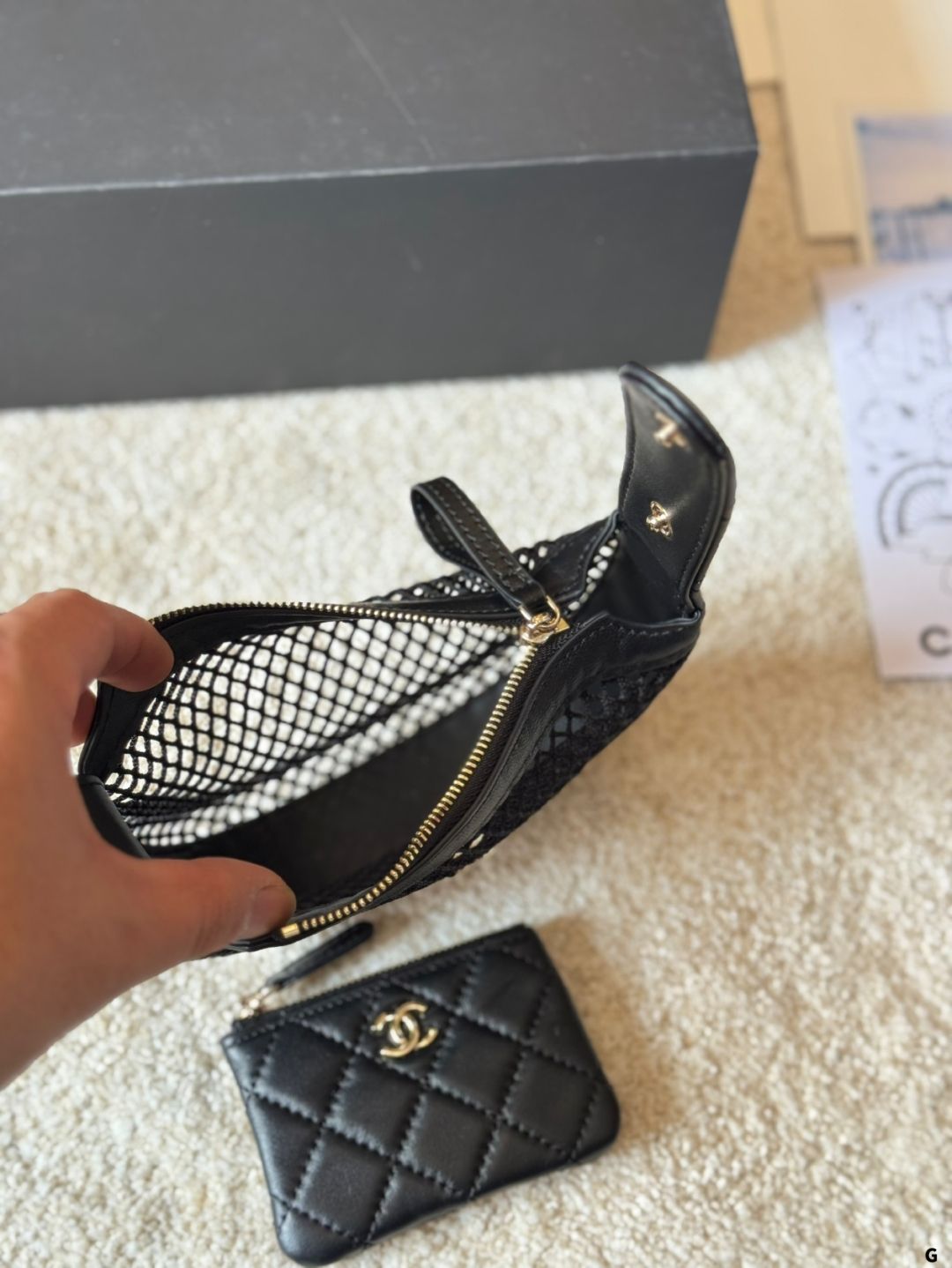 【今日特価】Chanel 25S Fishnet Bag シャネル 25S フィッシュネットバッグ-WTO輸入3
