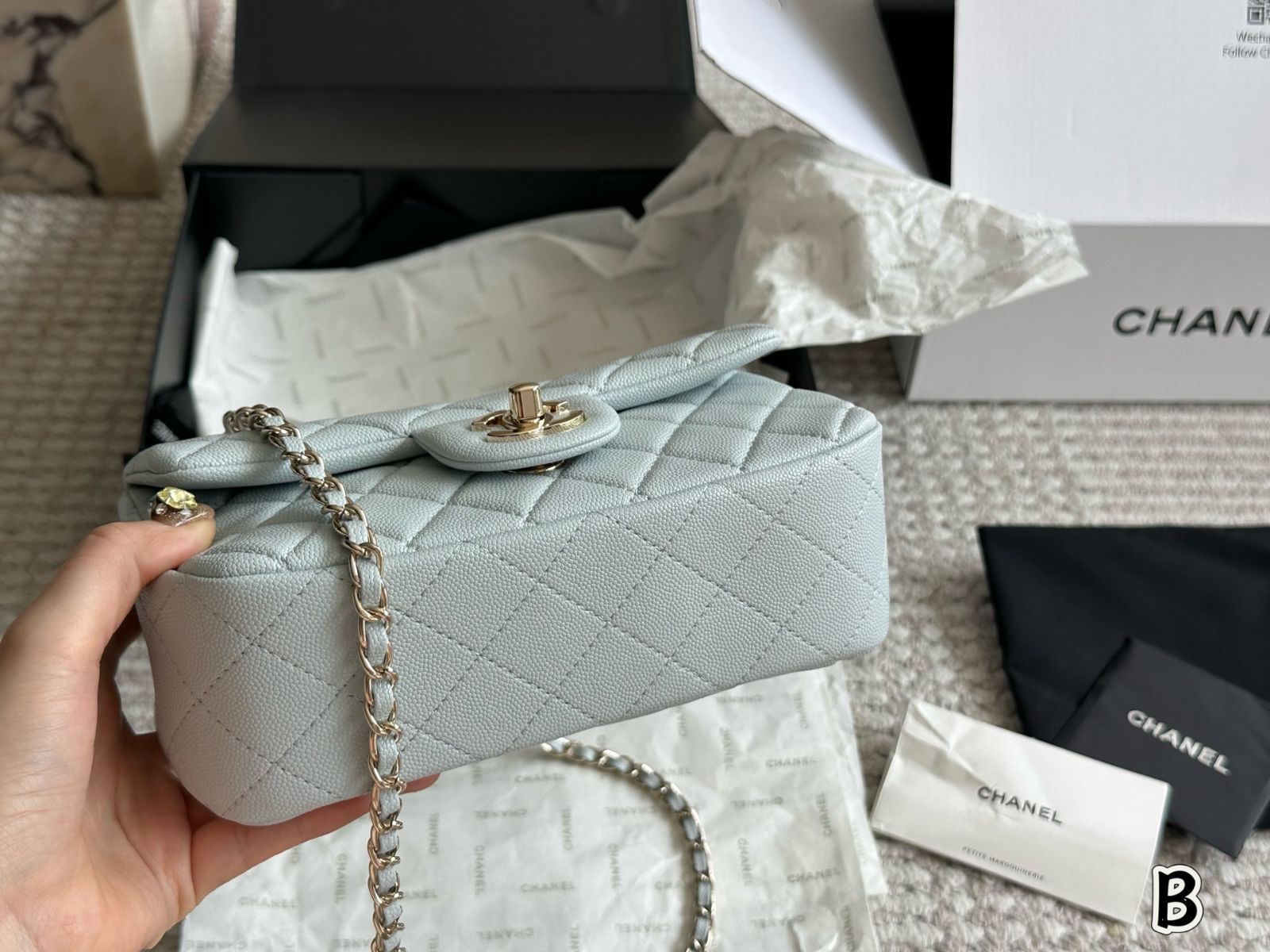 【今日特価】CHANEL CF Handle Mini Bag シャネル CF ハンドル ミニ バッグ-WTO輸入1