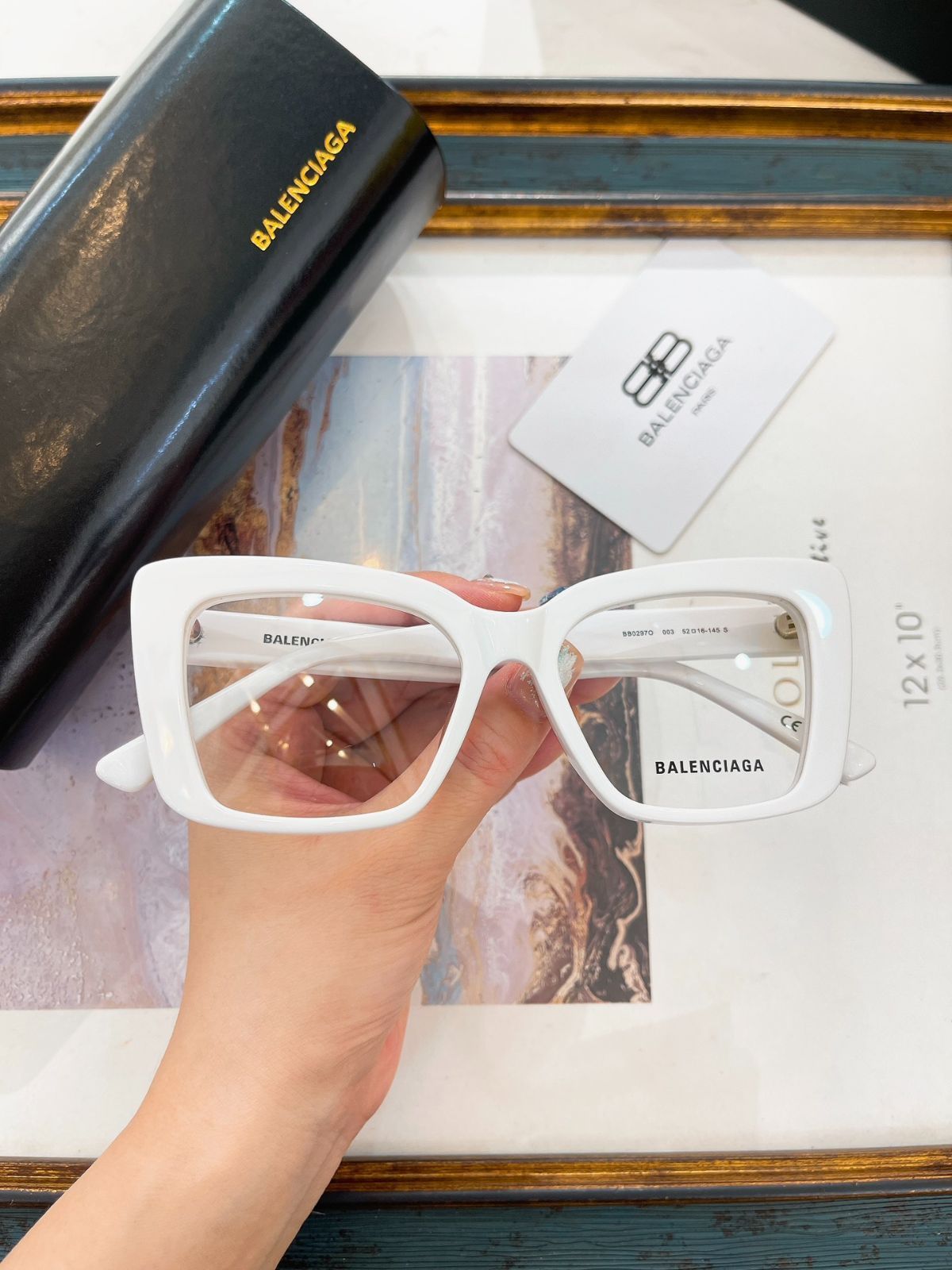 BALENCIAG モデル BB0297O サングラス（メガモードアイウェア、メガネ） -WTO輸入1