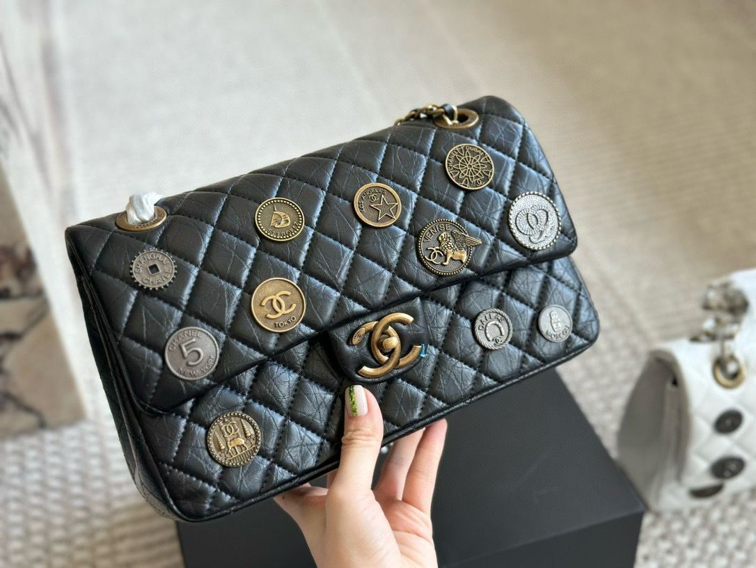 【今日特価】Chanel 2021 New Quilted Medal Bag・シャネル 2021 年新作 菱格メダルバッグ-WTO輸入3 【今日特価】Chanel 2021 New Quilted Medal Bag・シャネル 2021 年新作 菱格メダルバッグ-WTO輸入3