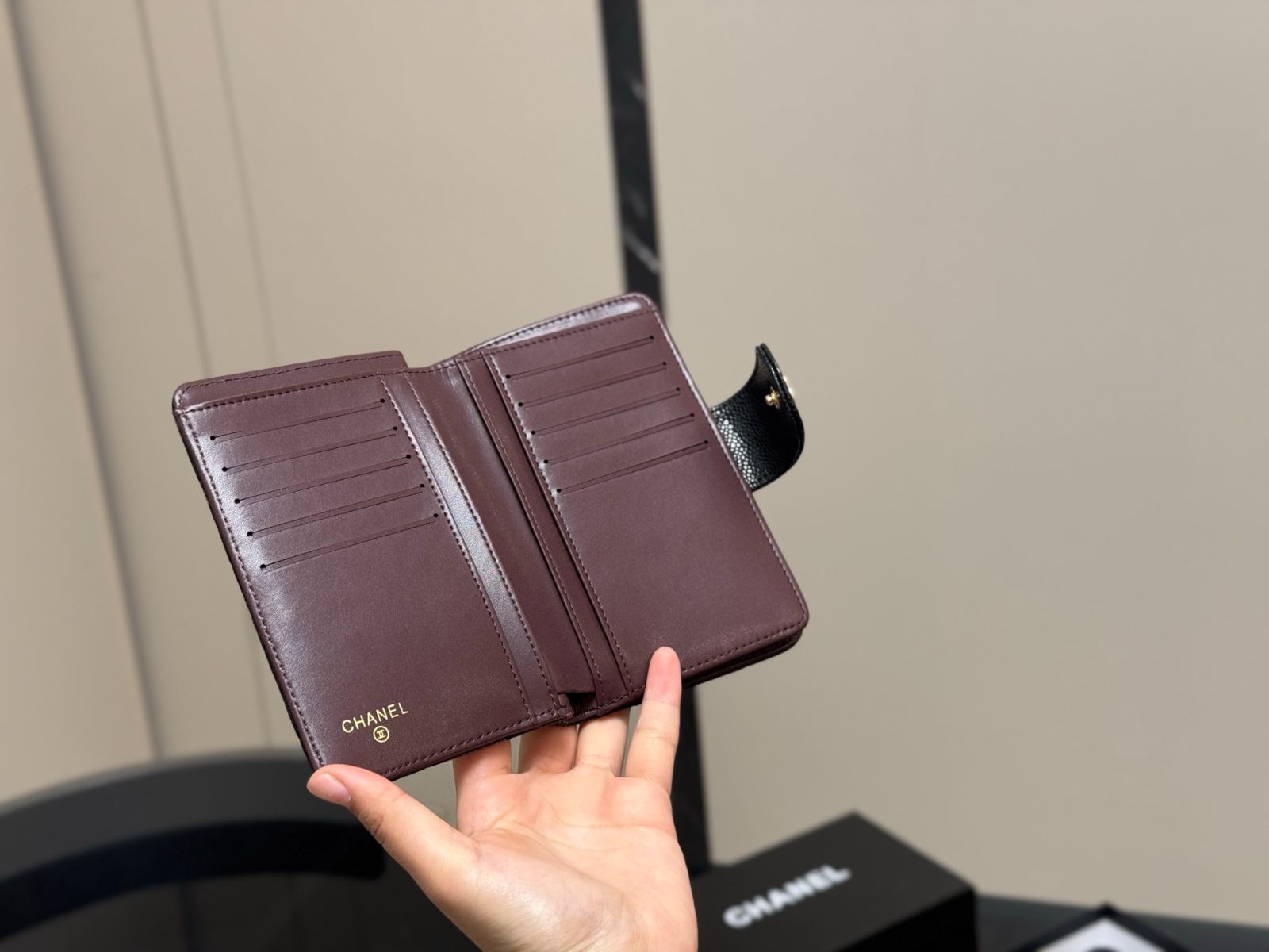【今日特価】Chanel ショートウォレット（全皮）Elegant Design-WTO輸入