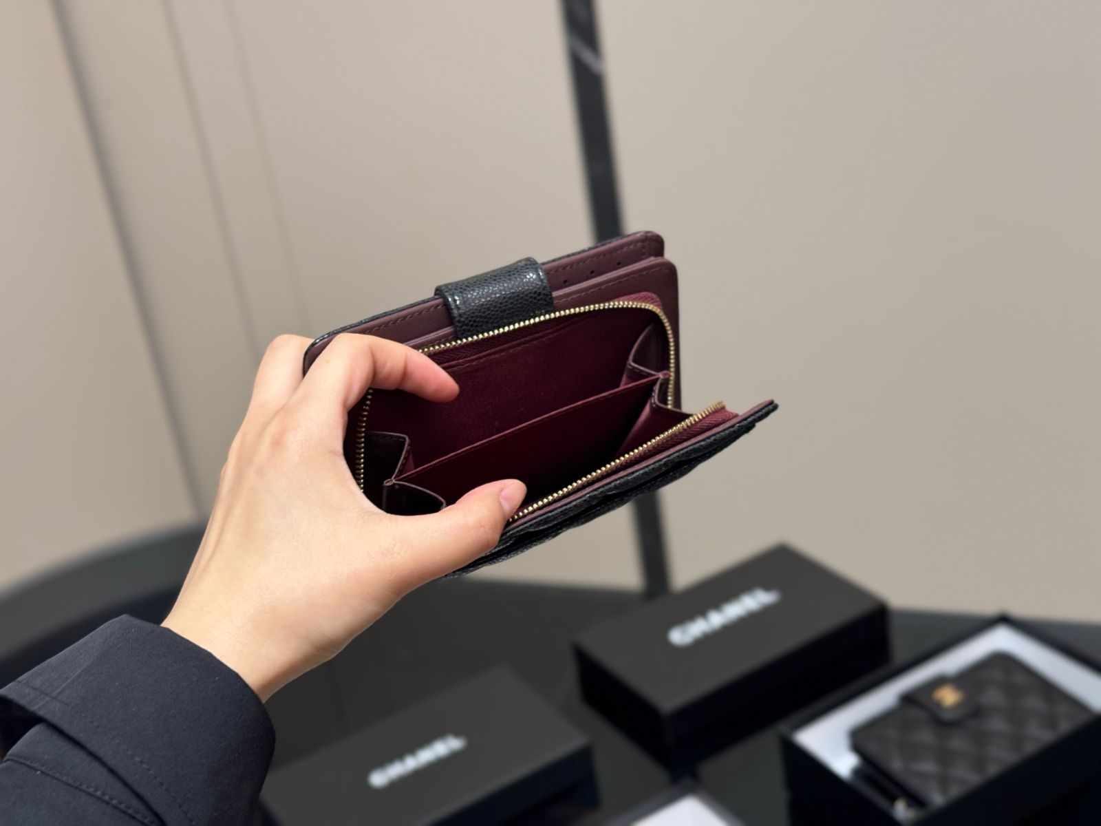 【今日特価】Chanel ショートウォレット（全皮）Elegant Design-WTO輸入