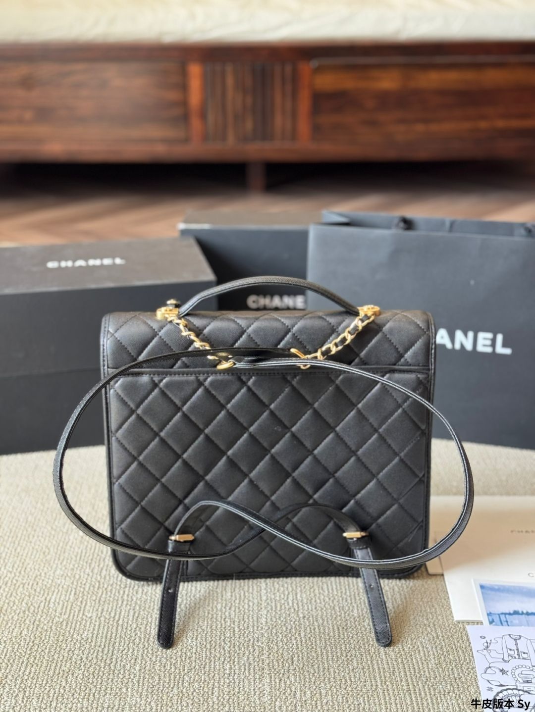 【今日特価】Chanel 23C ジェニー ダブルショルダーバッグ-WTO輸入1 【今日特価】Chanel 23C ジェニー ダブルショルダーバッグ-WTO輸入1