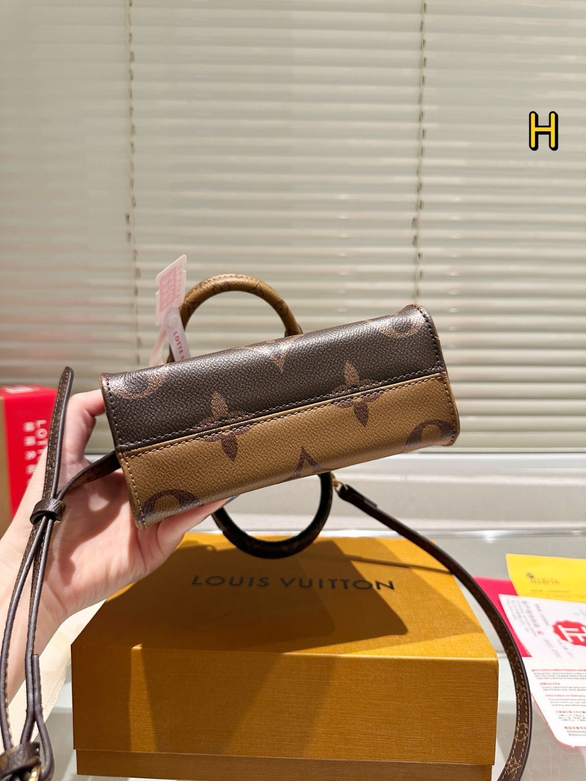 【今日特価】LV Louis Vuitton Onthego 18cm ジャングルプリント トートバッグ-WTO輸入2
