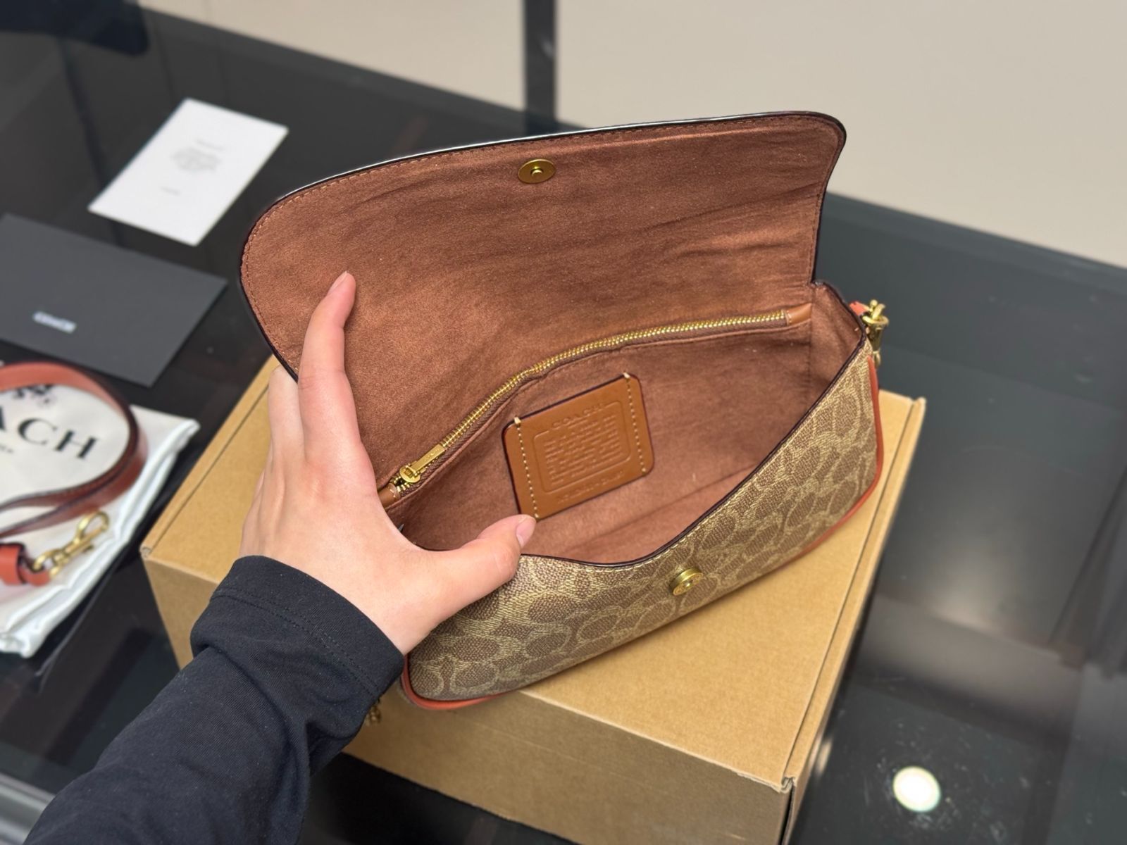 【今日特価】COACH Ivy Mahjong Arm Bag コーチ アイヴィ マージャン アームバッグ-WTO輸入2