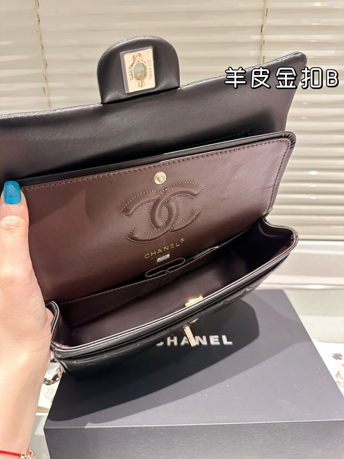 【今日特価】Chanel CF Classic Flap Bag クラシックフラップバッグ-WTO輸入2