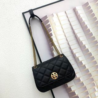 Tory Burch湯麗柏サイプレスチェーン小方形バッグ、リュックサック、手首バッグ、ポーチ、羊革ファッション菱格手提げショルダーバッグ-WTO輸入-WTO輸入1