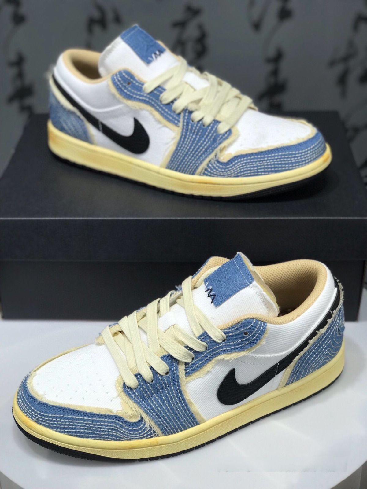 お値下げしました??即購入?? NIKE Air Jordan 1 Low AJ1 （fn7670-493）スニーカー男女兼用ジョーダン-MM輸入