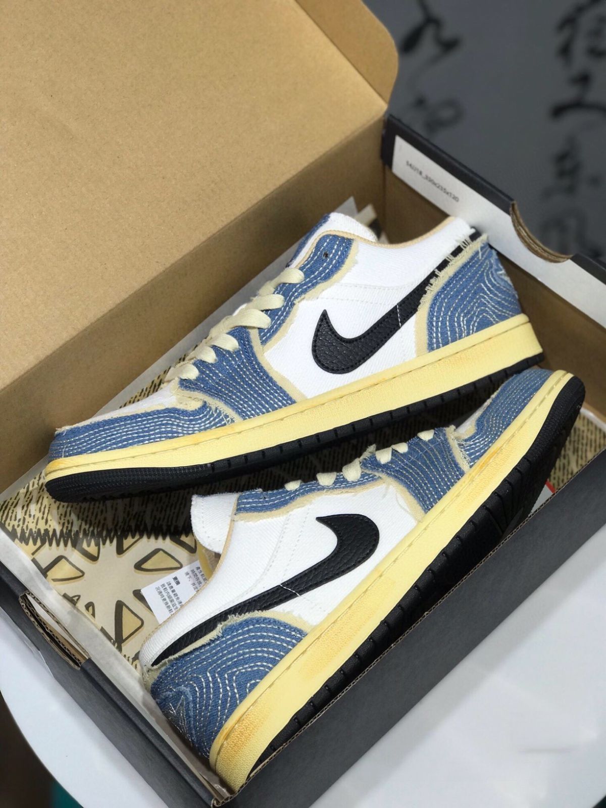 お値下げしました??即購入?? NIKE Air Jordan 1 Low AJ1 （fn7670-493）スニーカー男女兼用ジョーダン-MM輸入