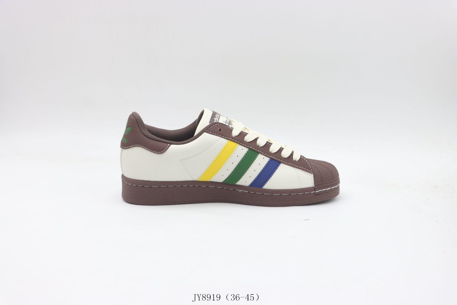 【今日特価】Adidas / アディダス ホワイト ブラウン ブルー イエロー JY8919-MM輸入