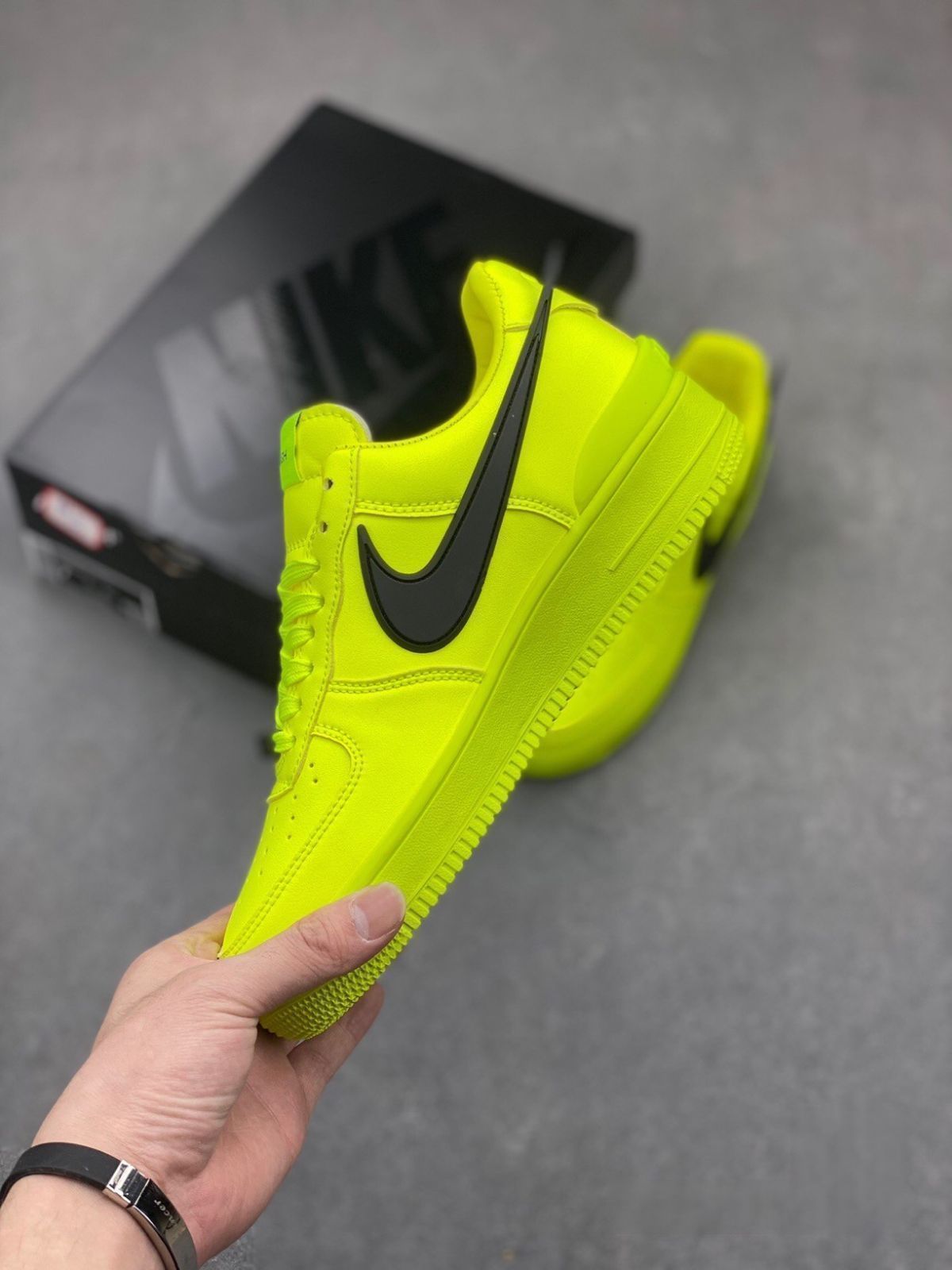 お値下げしました??即購入新品箱付?? AMBUSH x Nike Air Force 1 Low SPPhantomDV3464-019 ナイキ-MM輸入