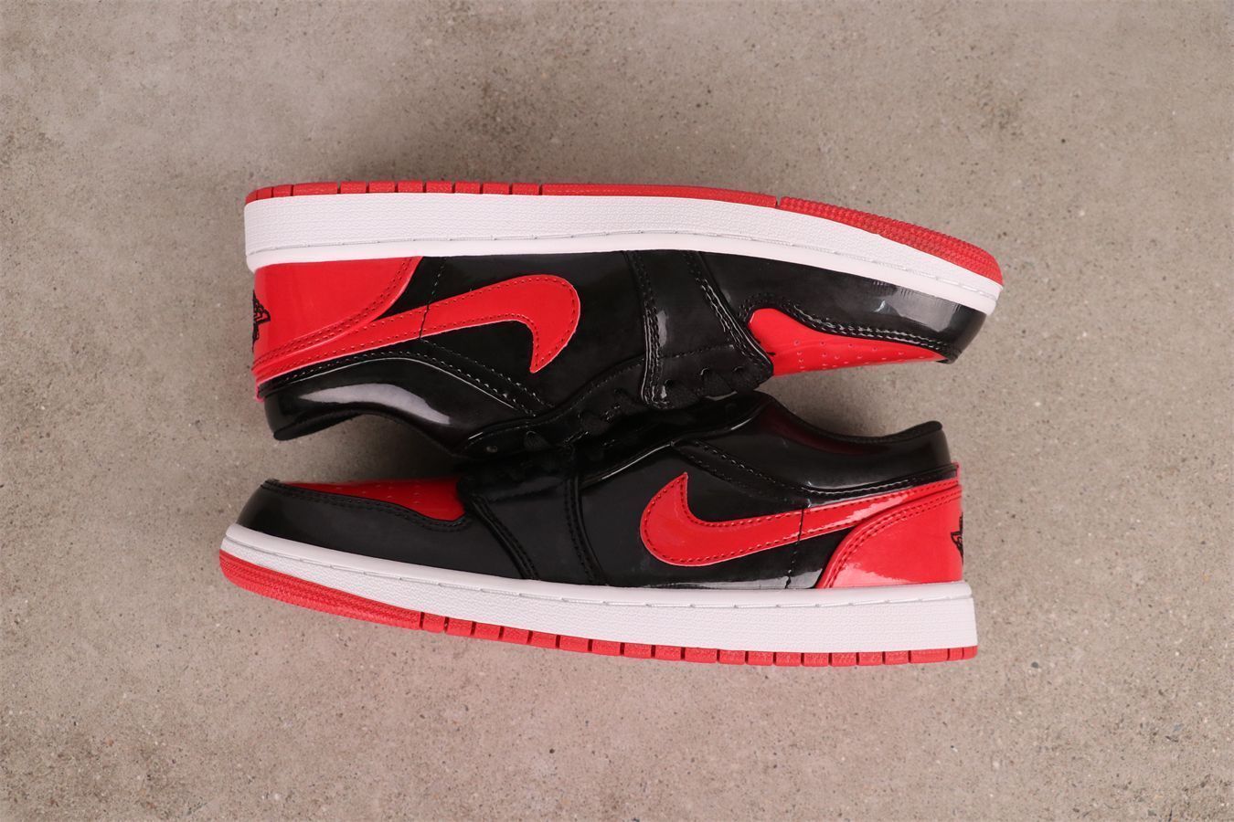 【今日特価】エア ジョーダン（Air Jordan） AJ1 Air Jordan 1 Low ブラック レッド（Black Red）-MM輸入
