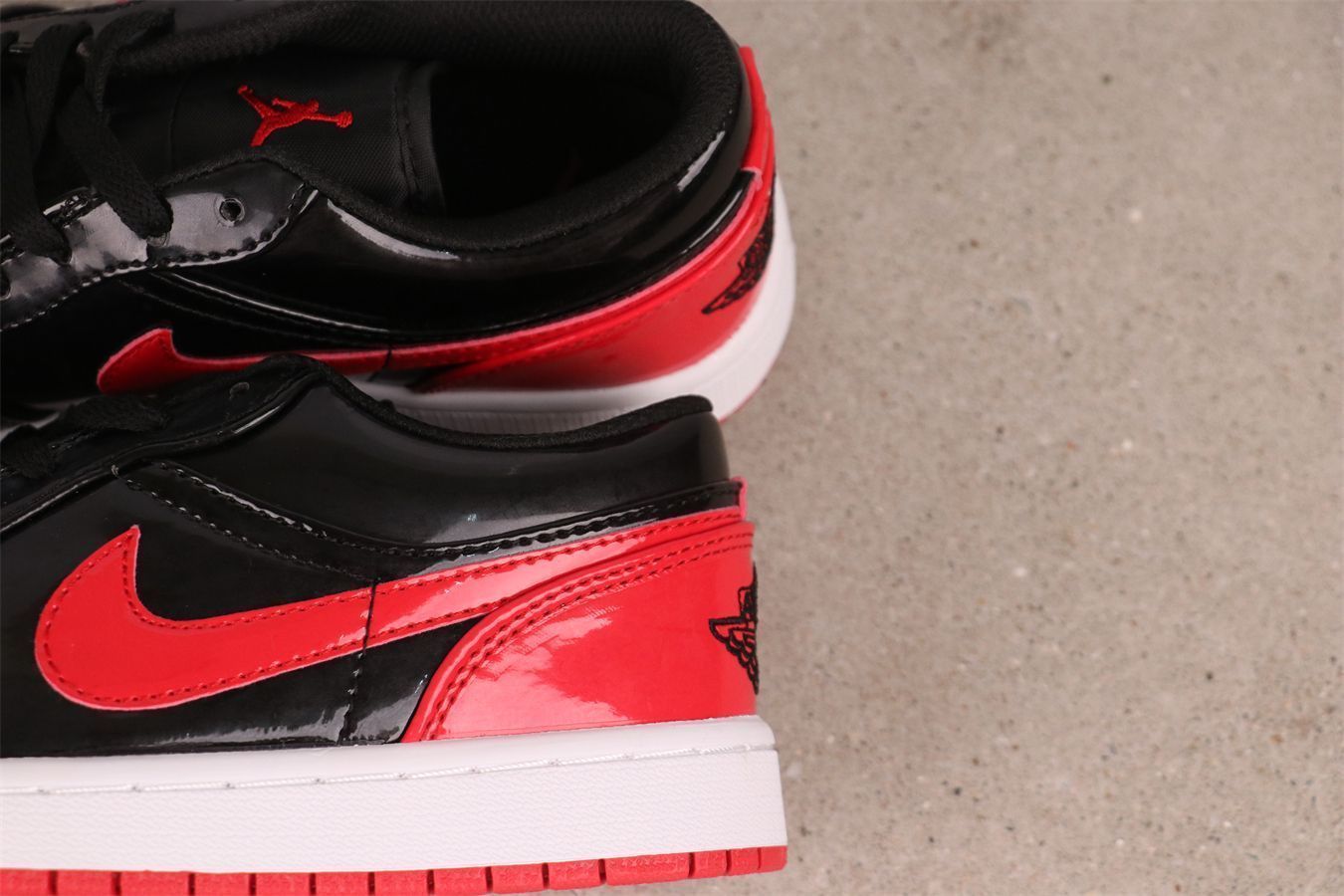 【今日特価】エア ジョーダン（Air Jordan） AJ1 Air Jordan 1 Low ブラック レッド（Black Red）-MM輸入