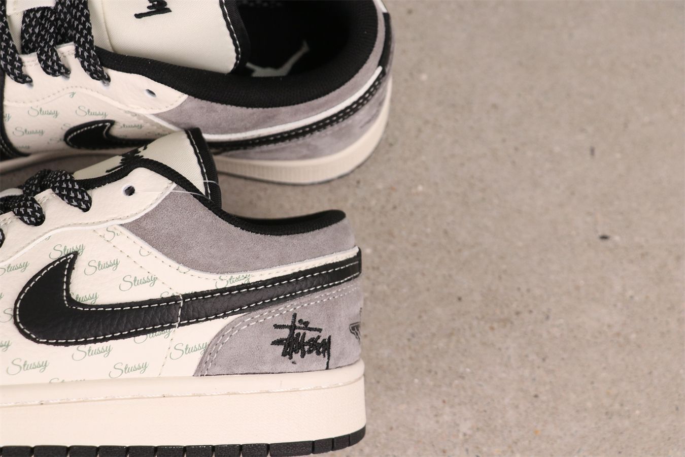 【今日特価】Air Jordan 1 XS6086 - 016 ブラックグレー-MM輸入2