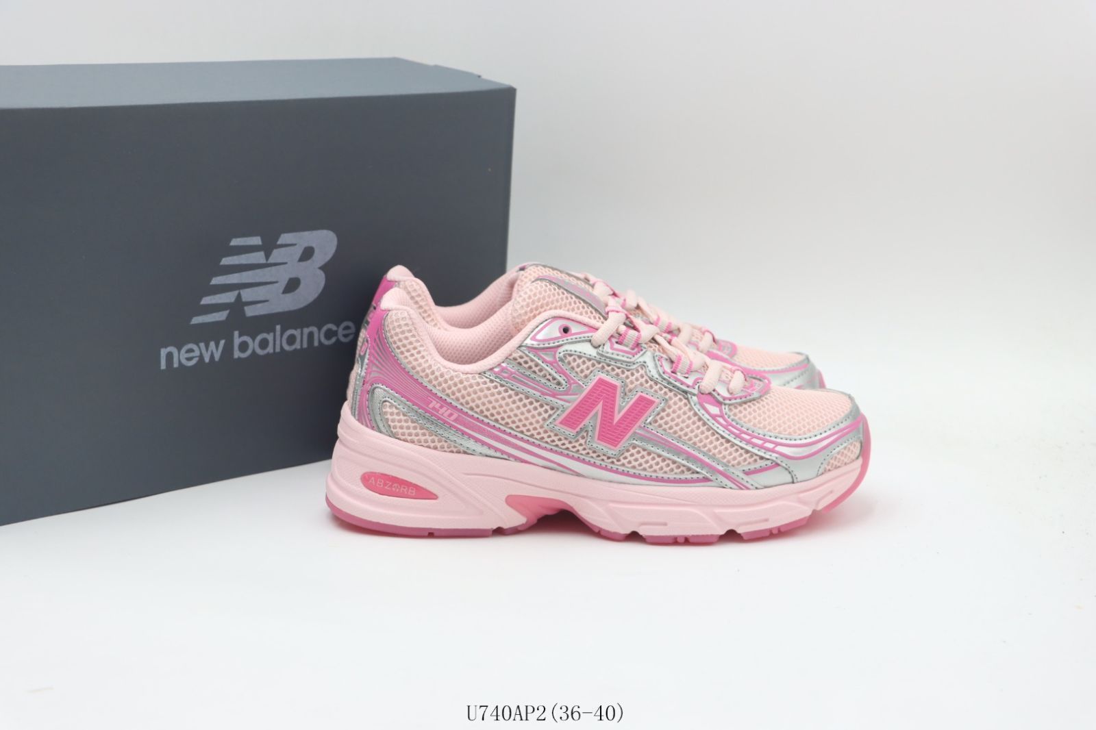 【今日特価】New Balance ニューバランス 740 ランニングシューズ ピンク U740AP2-MM輸入 【今日特価】New Balance ニューバランス 740 ランニングシューズ ピンク U740AP2-MM輸入